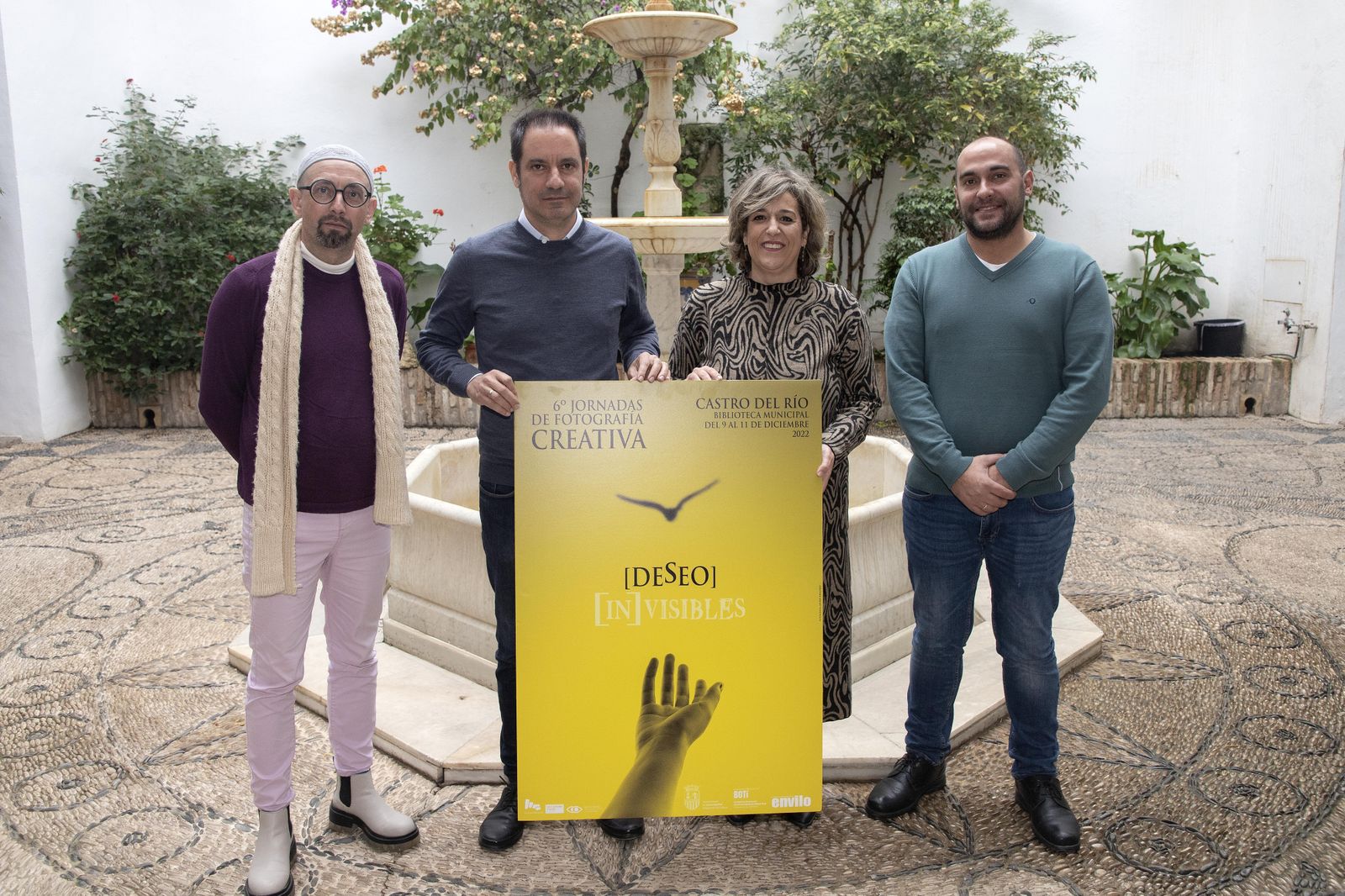 Antonio J. Morales, Julio Criado, Salud Navajas y Salvador Millán.