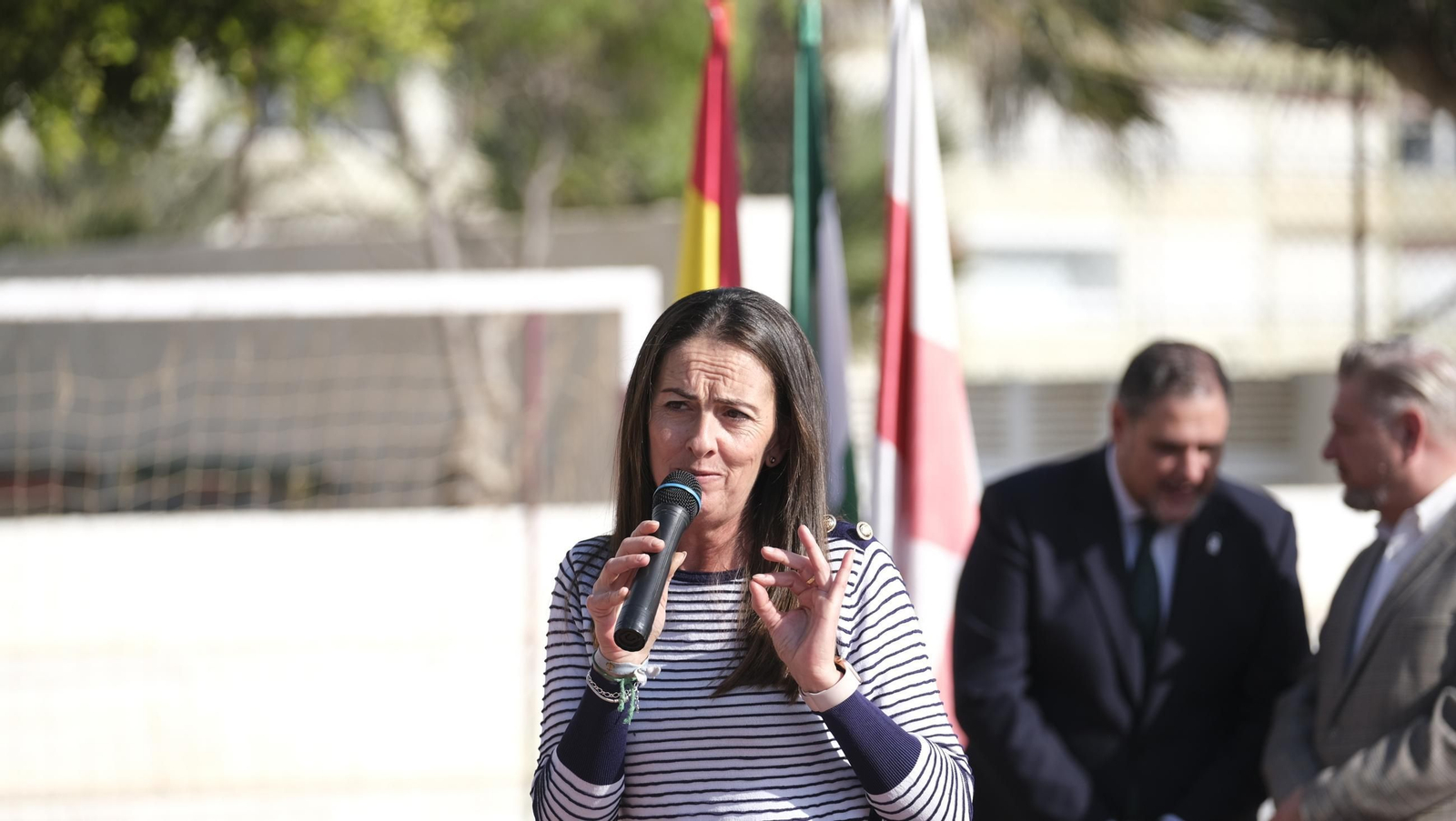 Día de la Bandera de Andalucía en el Colegio Virgen del Mar de Cabo de Gata, en imágenes