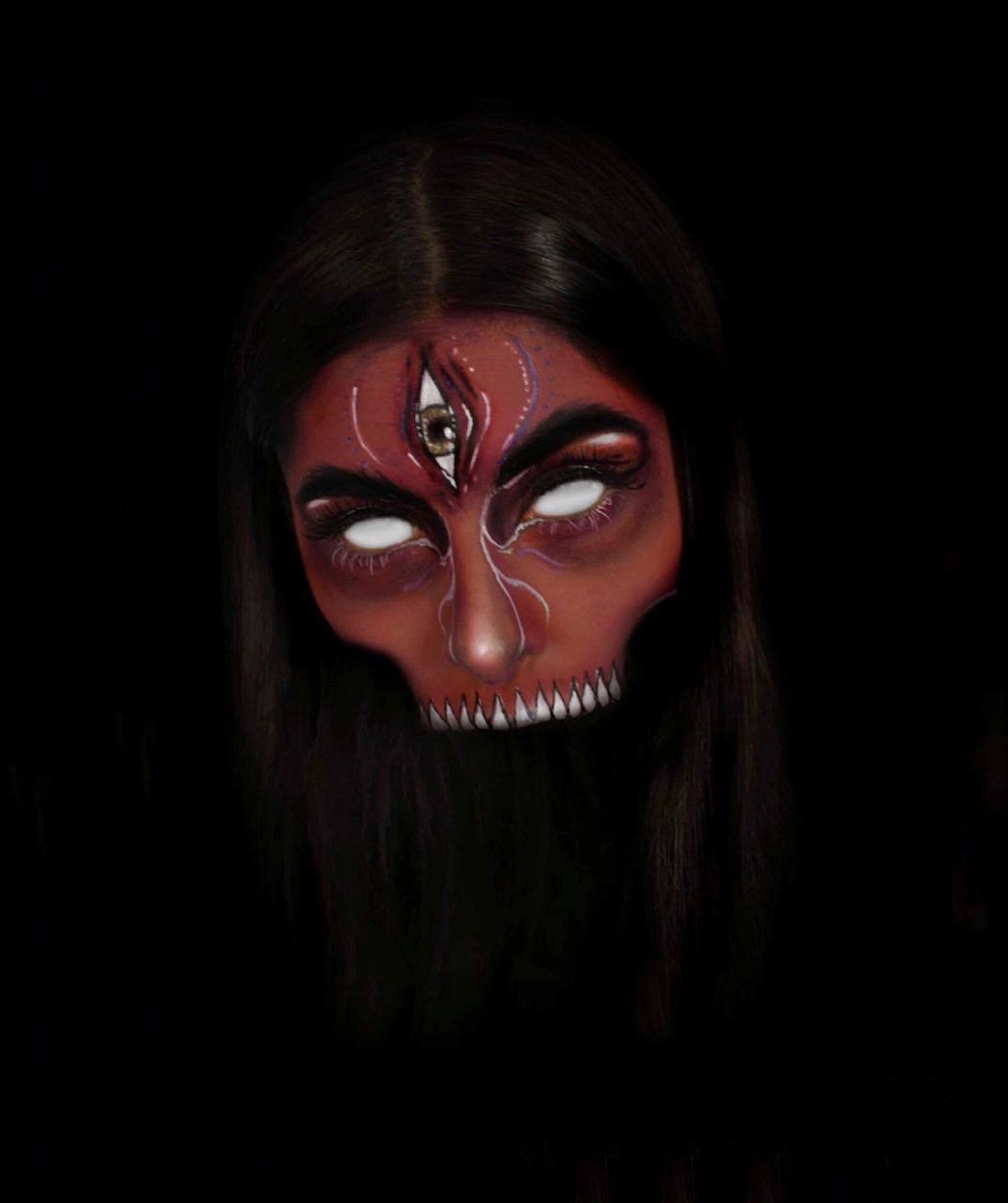 Causa pesadillas con tu disfraz de Halloween con estos maquillajes