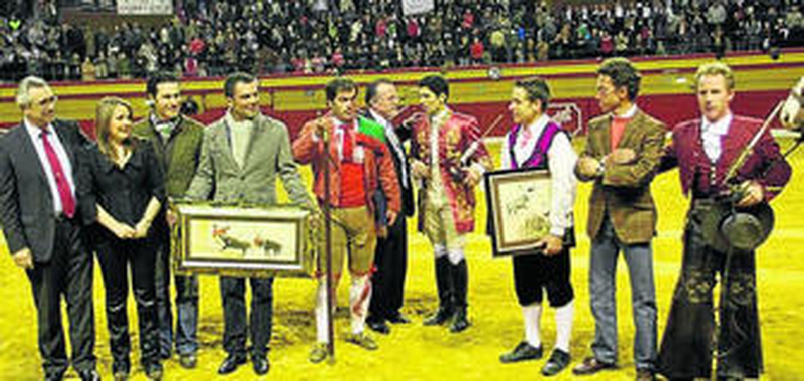 El triunfador de la tarde, Javier Cano.