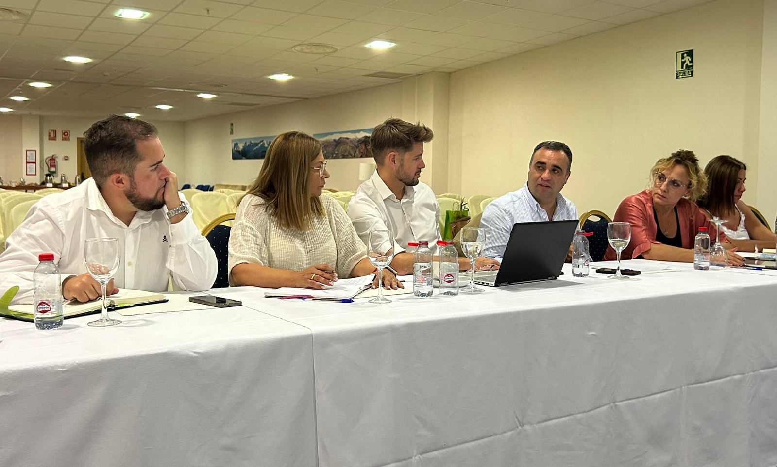 Reunión de los populares para preparar los prespuestos.