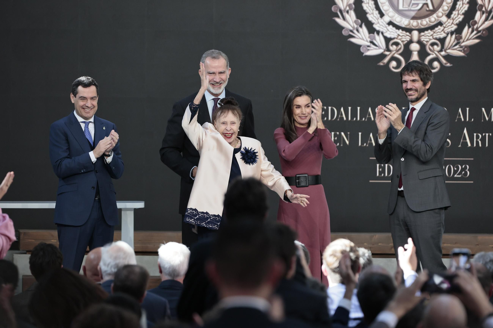 La entrega de las Medallas al Mérito en las Bellas Artes en imágenes