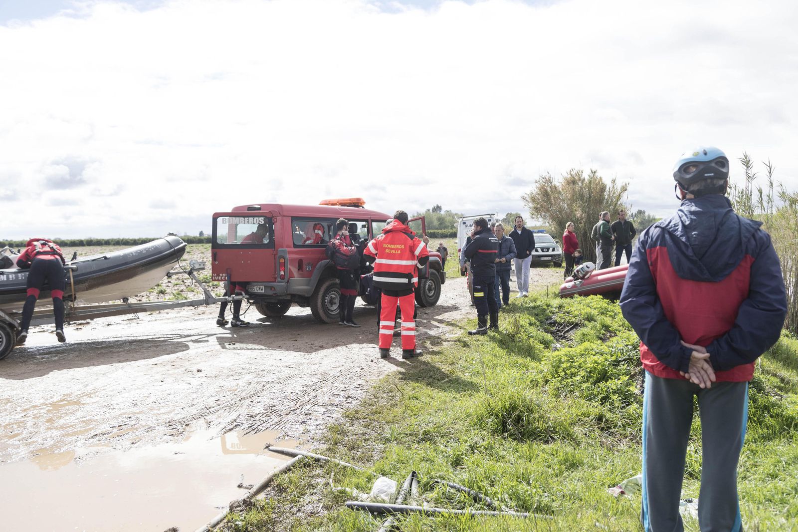 La búsqueda del guardia civil en Guillena