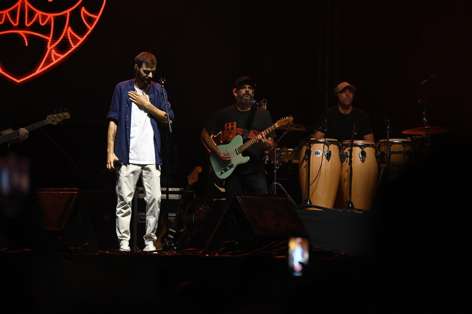 Imágenes del concierto de Sergio Contreras y Raule en las Colombinas