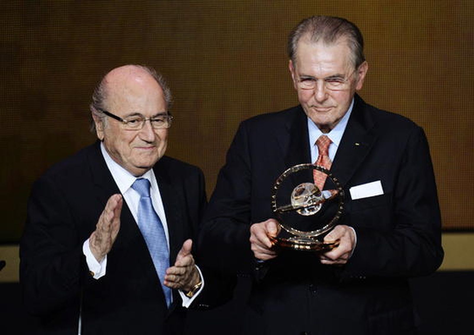 joseph Blatter y Jacques Rogge

Foto: EFE