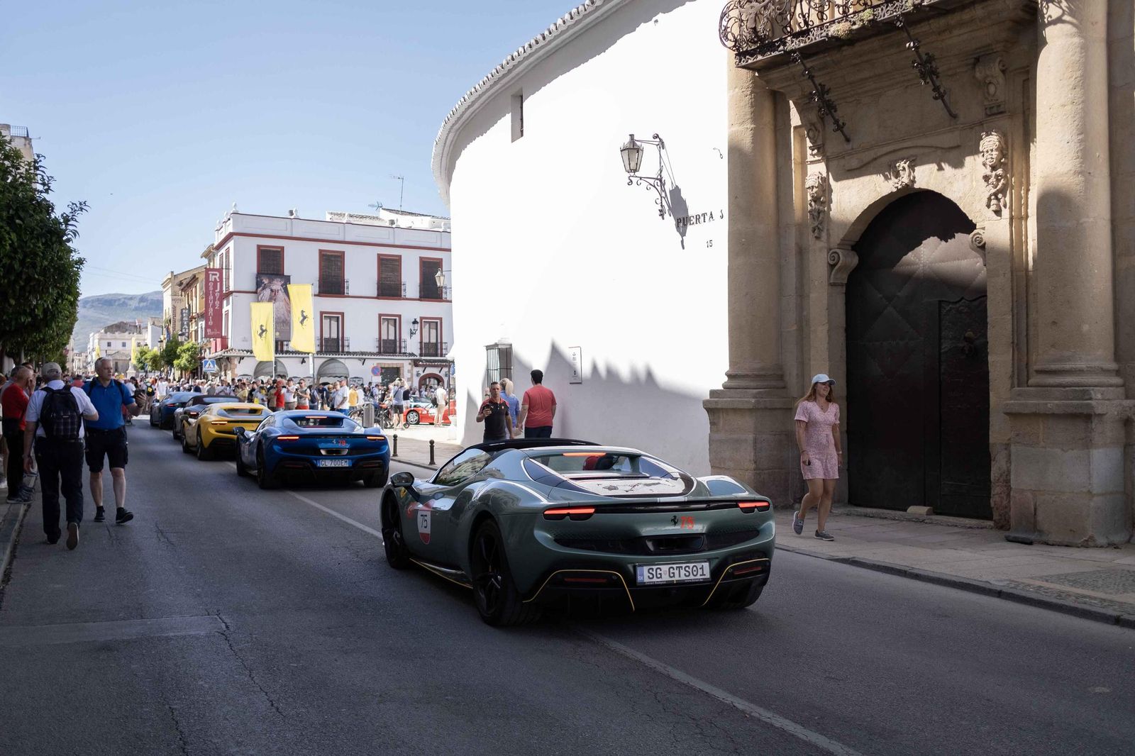 Ronda se llena de ferraris, en imágenes