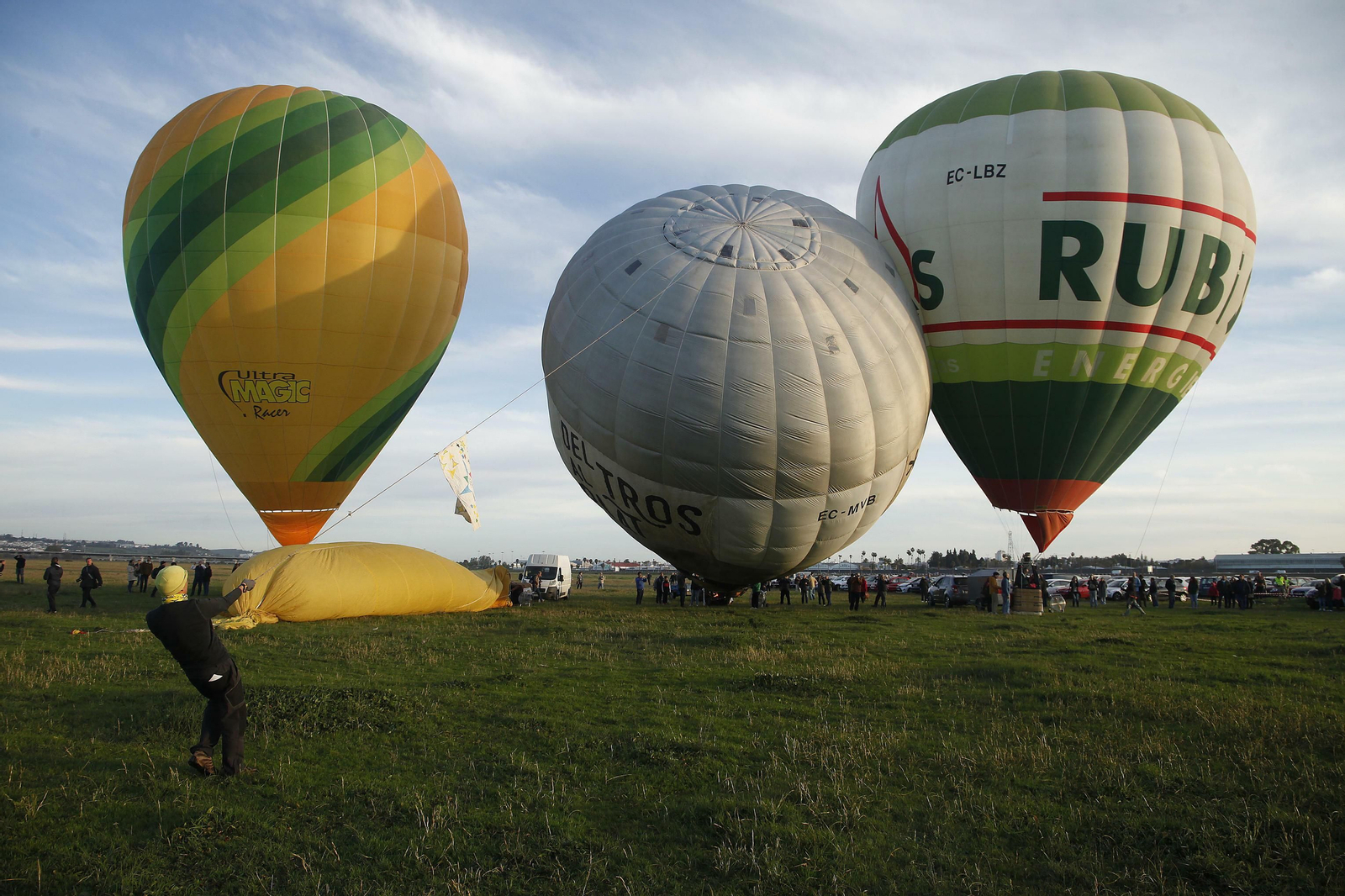 Las imágenes de la XXI Copa del Rey de Globos Aerostáticos.