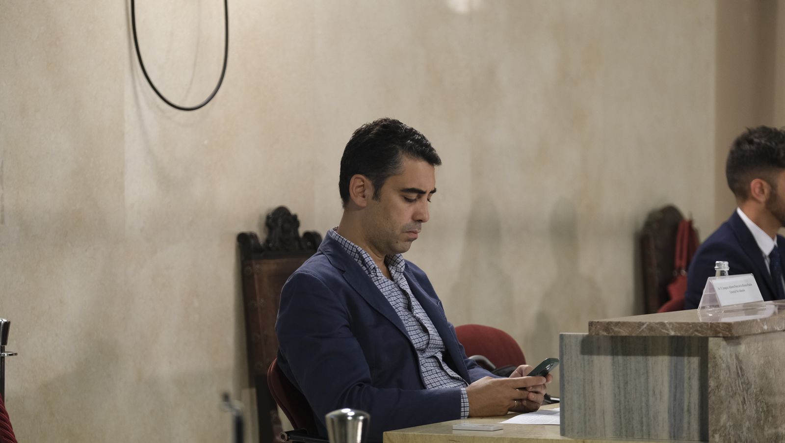 Imágenes del pleno ordinario del Ayuntamiento de Almería