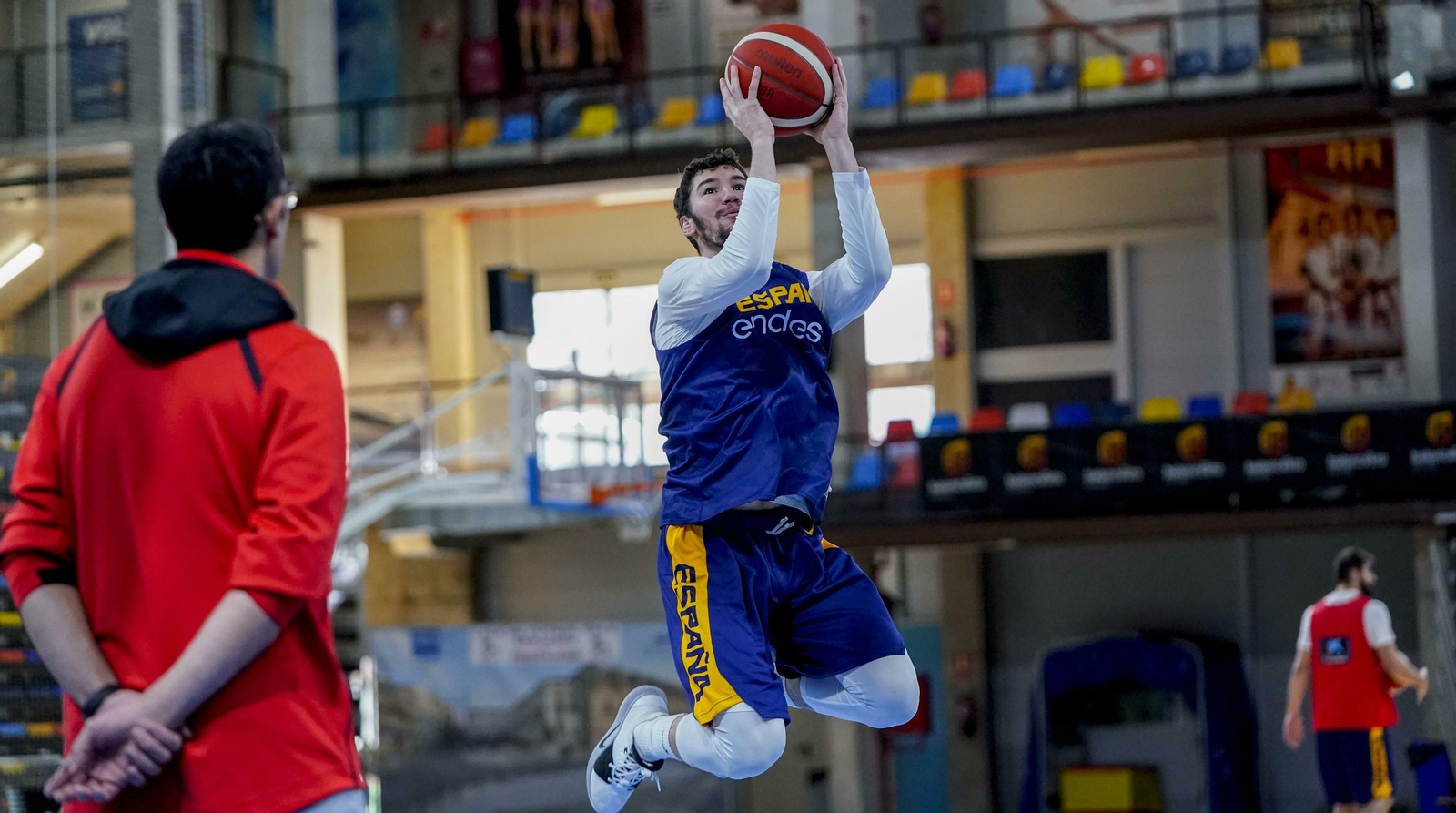 Rubén Guerrero, Darío Brizuela y Alberto Díaz, a las órdenes de Scariolo