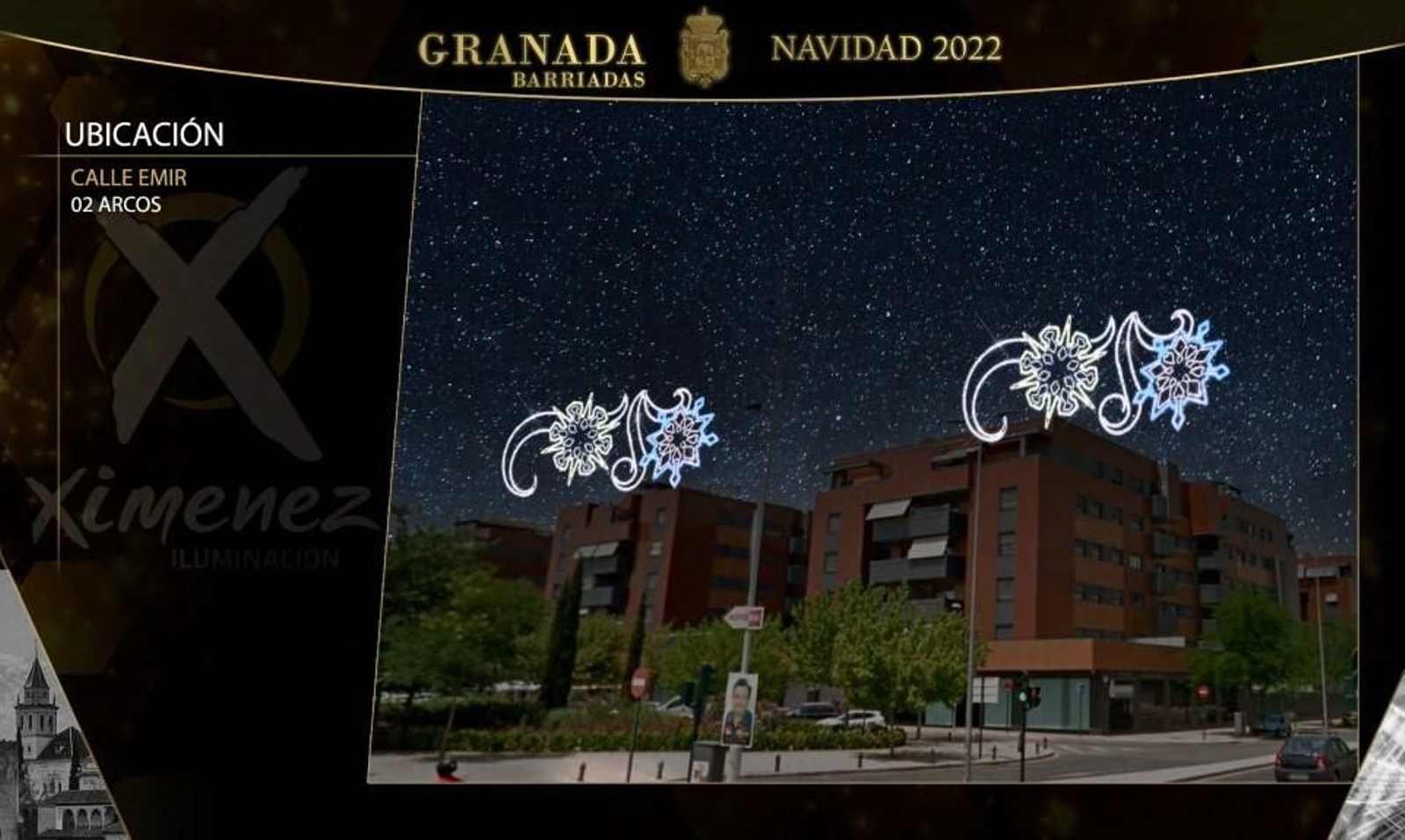 Estas son las luces de Navidad de los barrios de Granada, calle por calle