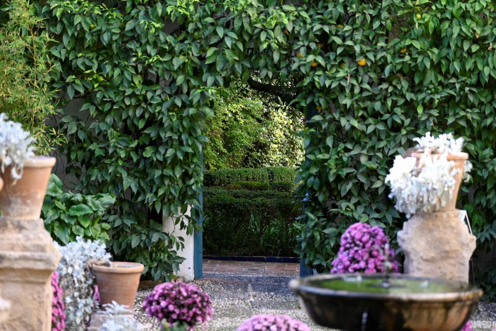 Un recorrido fotográfico por el Palacio de Viana de Córdoba en otoño