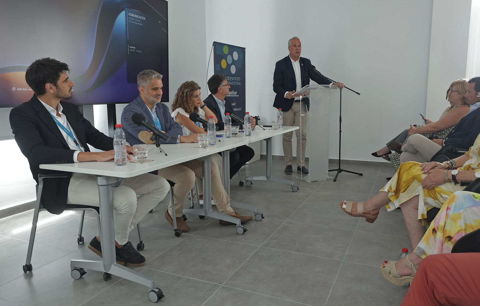 Fotos del Desayuno de Redacción de Europa Sur 'Moeve60 : Diálogos de Andalucía' en SanRoque