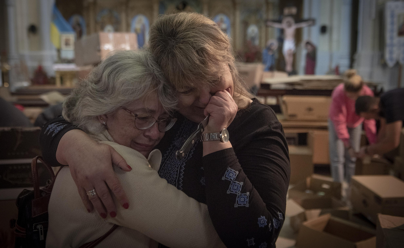 La solidaridad de Sevilla con el pueblo ucraniano