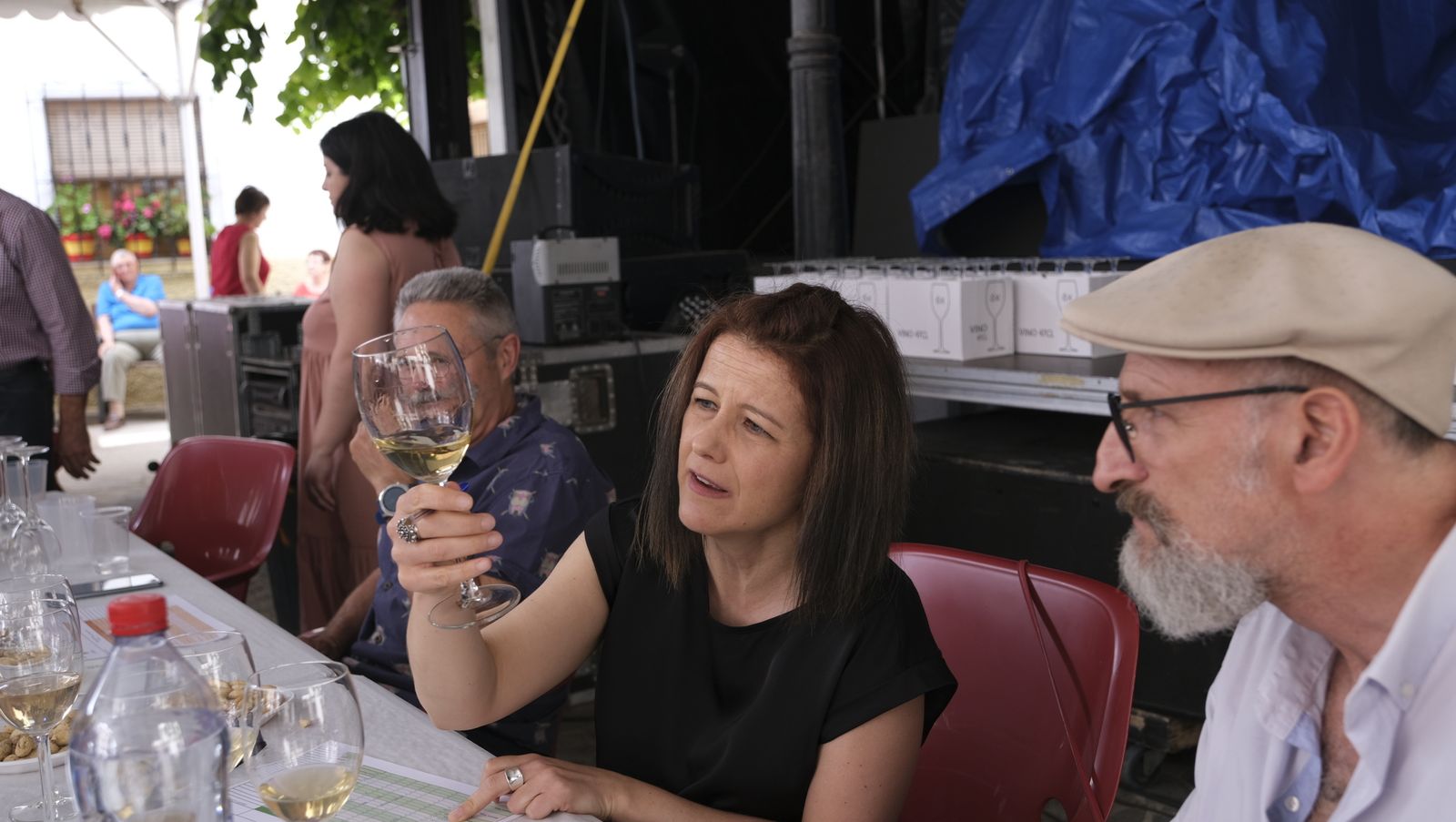 Imágenes del concurso de cata de vinos de las Fiestas de Abrucena 2022