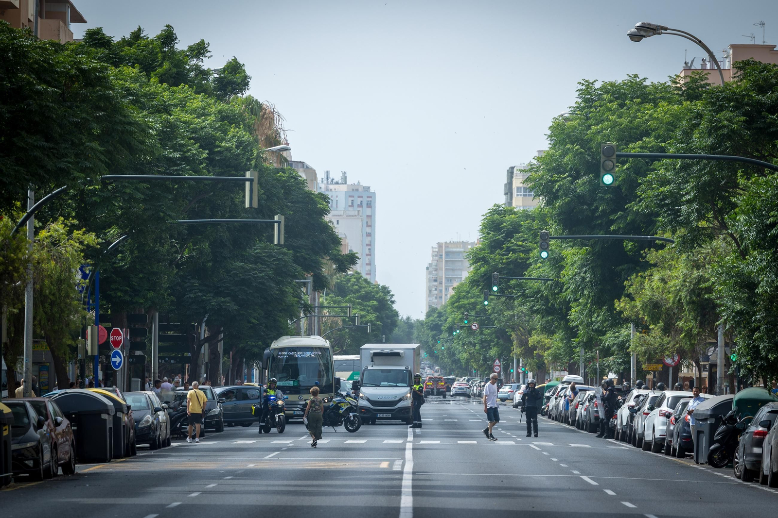 Imágenes de las protestas de trabajadores del metal en Cádiz tras el preacuerdo entre UGT y patronal