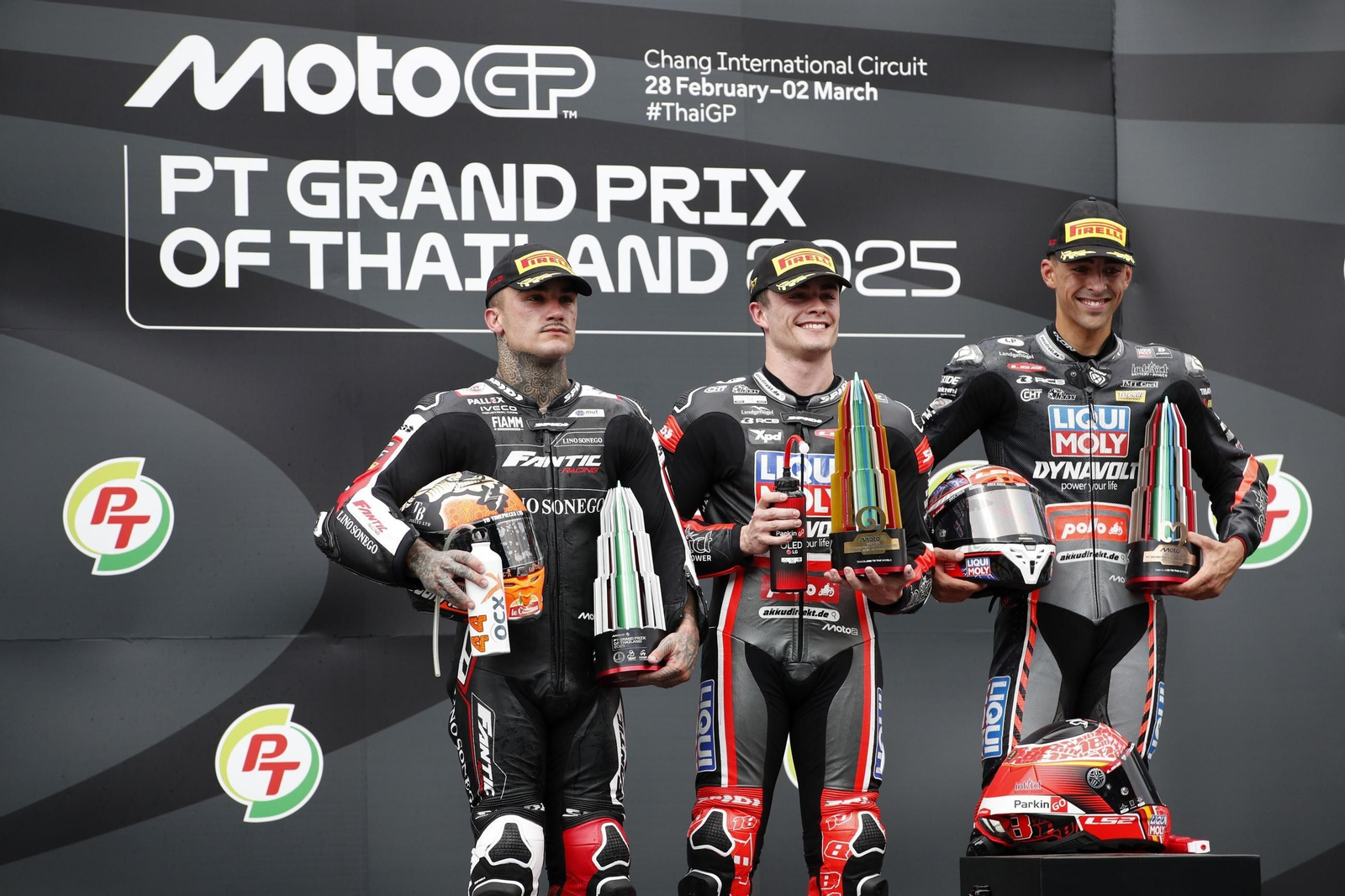 Las fotos del triunfo de Marc Márquez en Tailandia