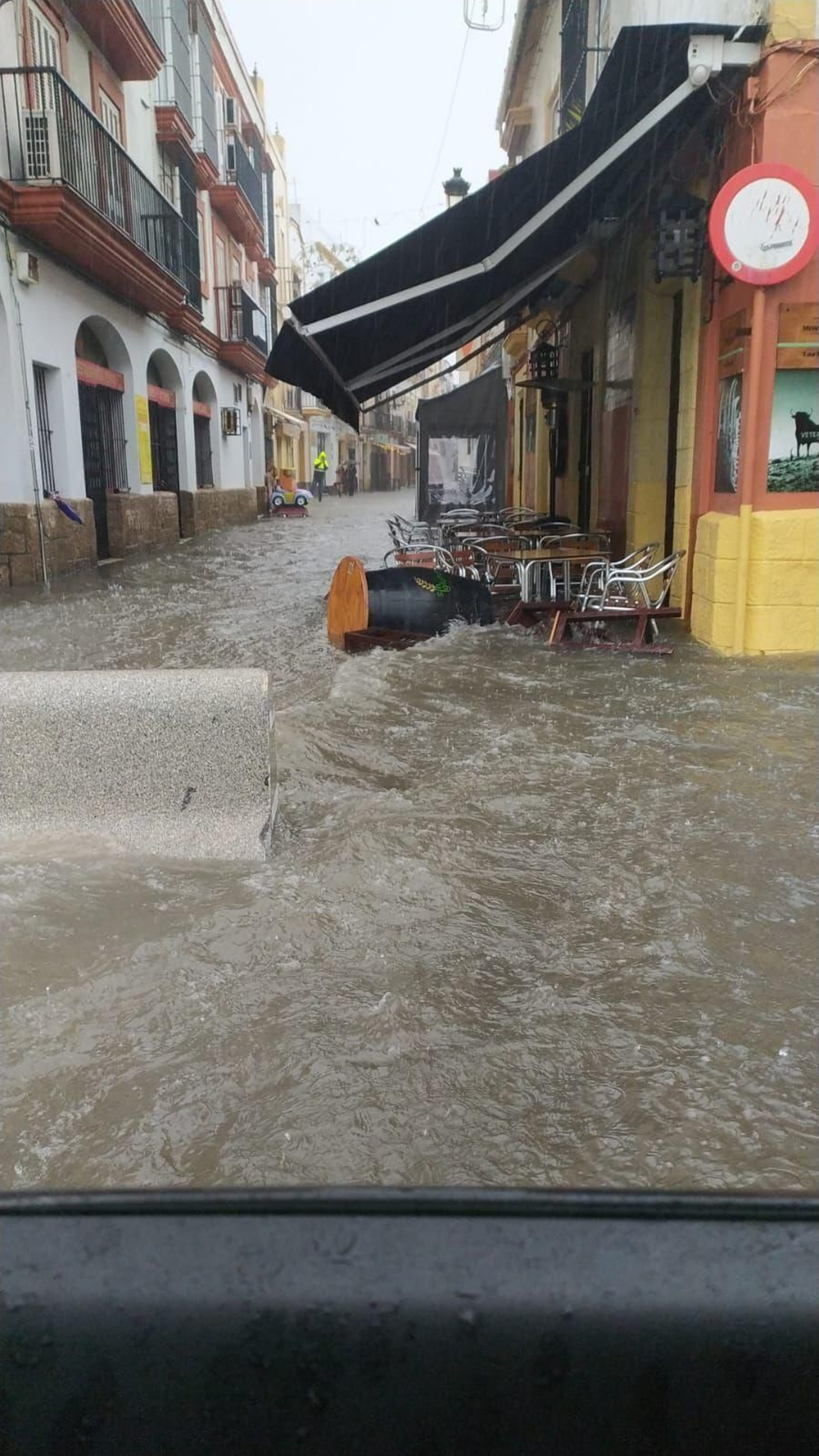 Imágenes de las inundaciones en El Puerto