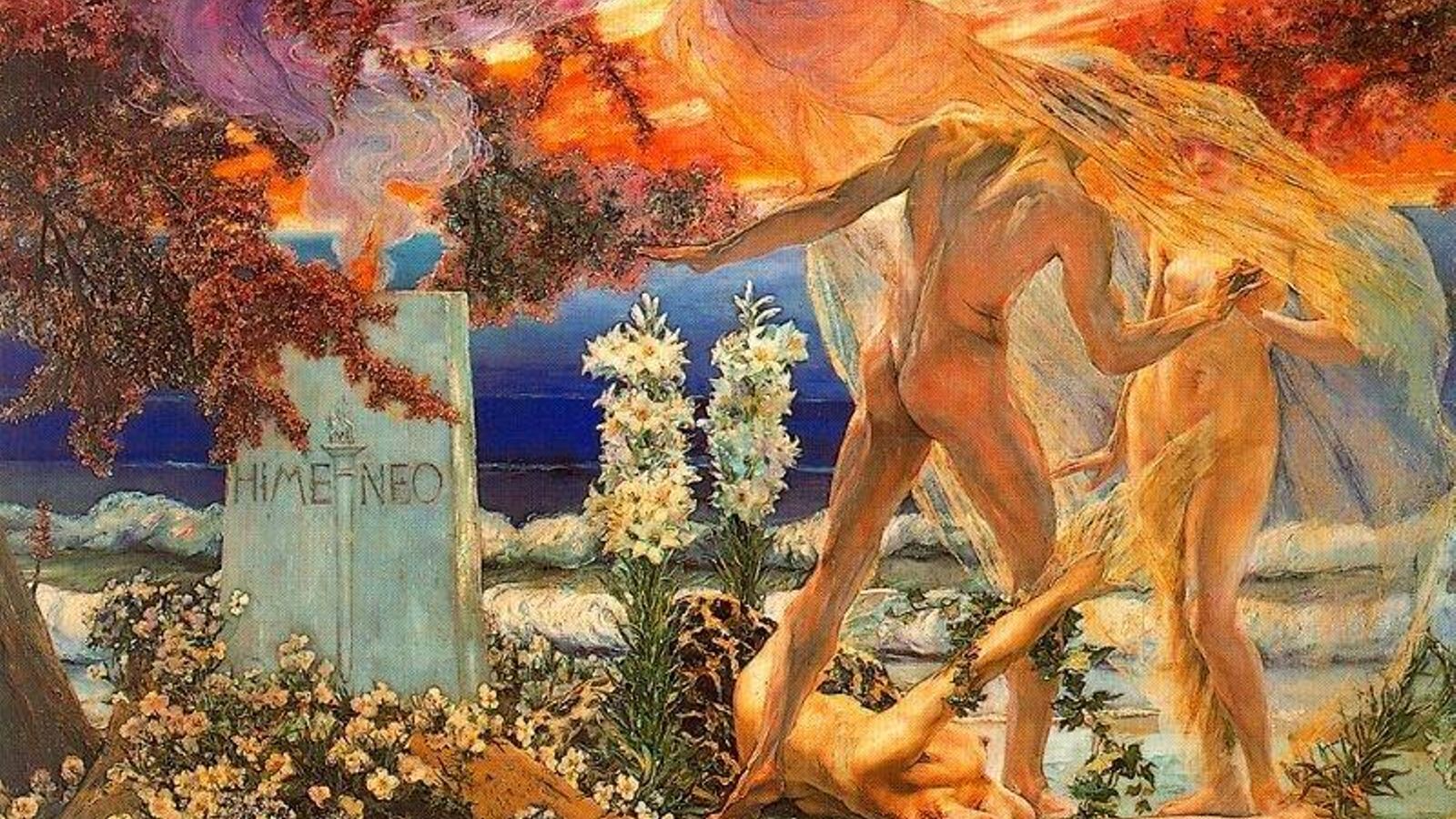 Una de las obras de 'El Catálogo' teosófico del artista.