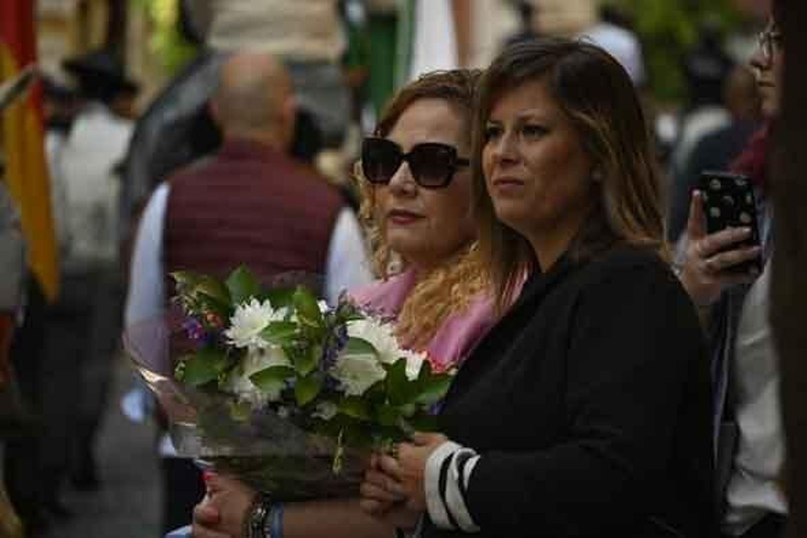 Las mejores imágenes de los peregrinos en la salida de Emigrantes