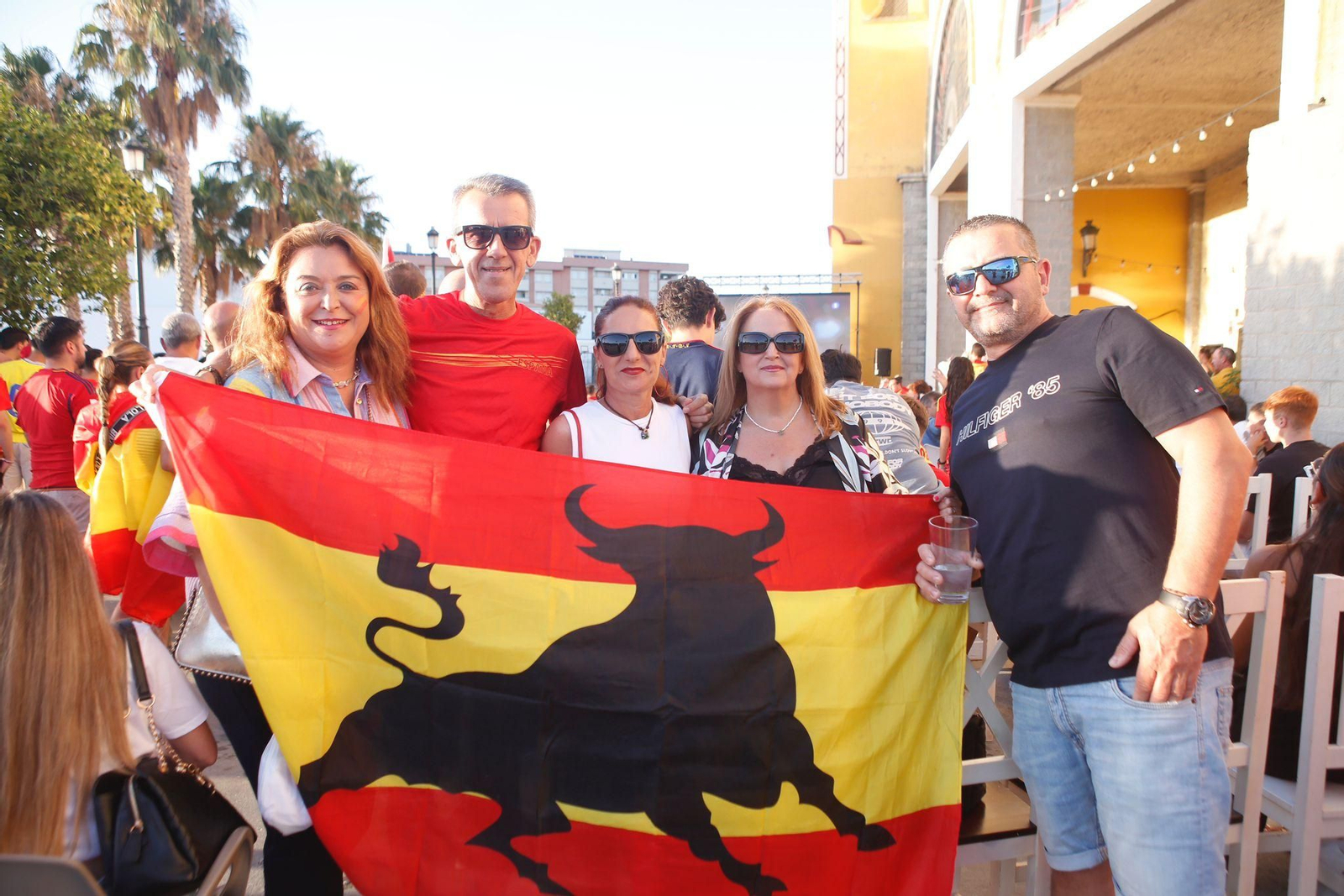 Así vivió el Campo de Gibraltar el España - Inglaterra de la Eurocopa