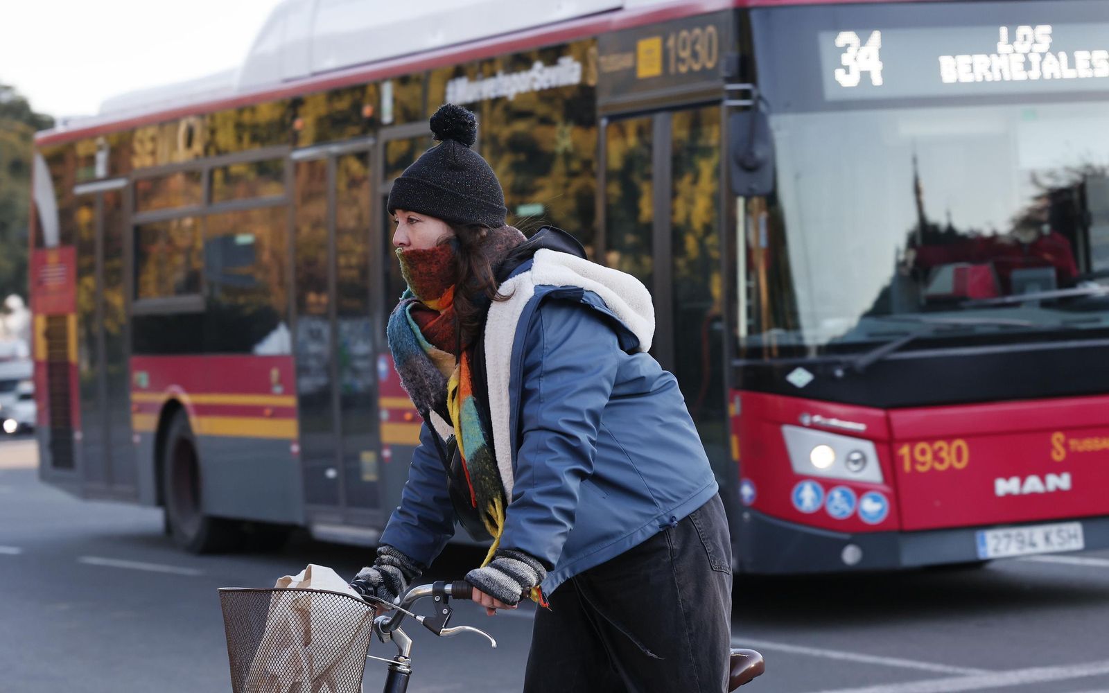 Las fotos del frío en Sevilla