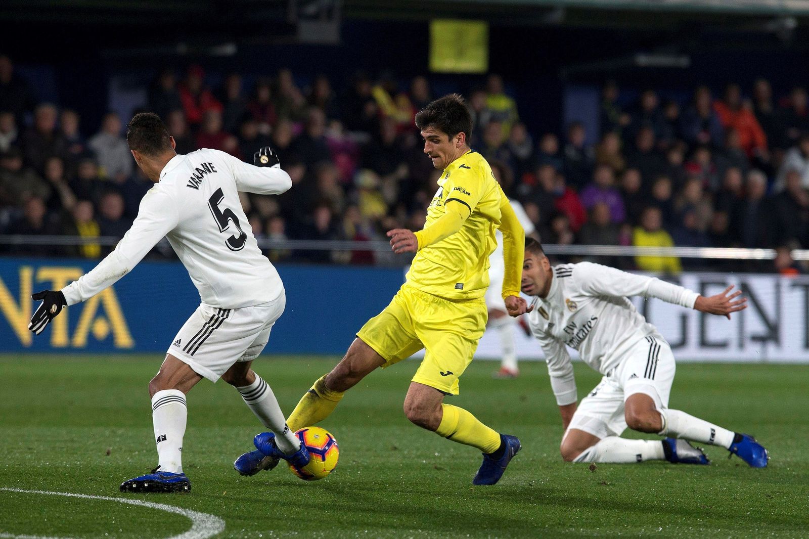 El Villarreal-Real Madrid, en imágenes