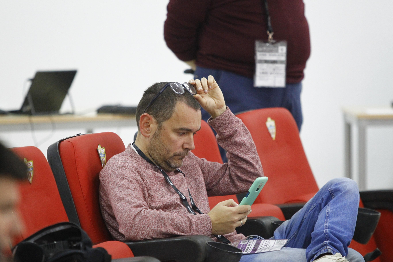 Imágenes del partido de la Liga Santander U.D. Almería-Cádiz C.F.