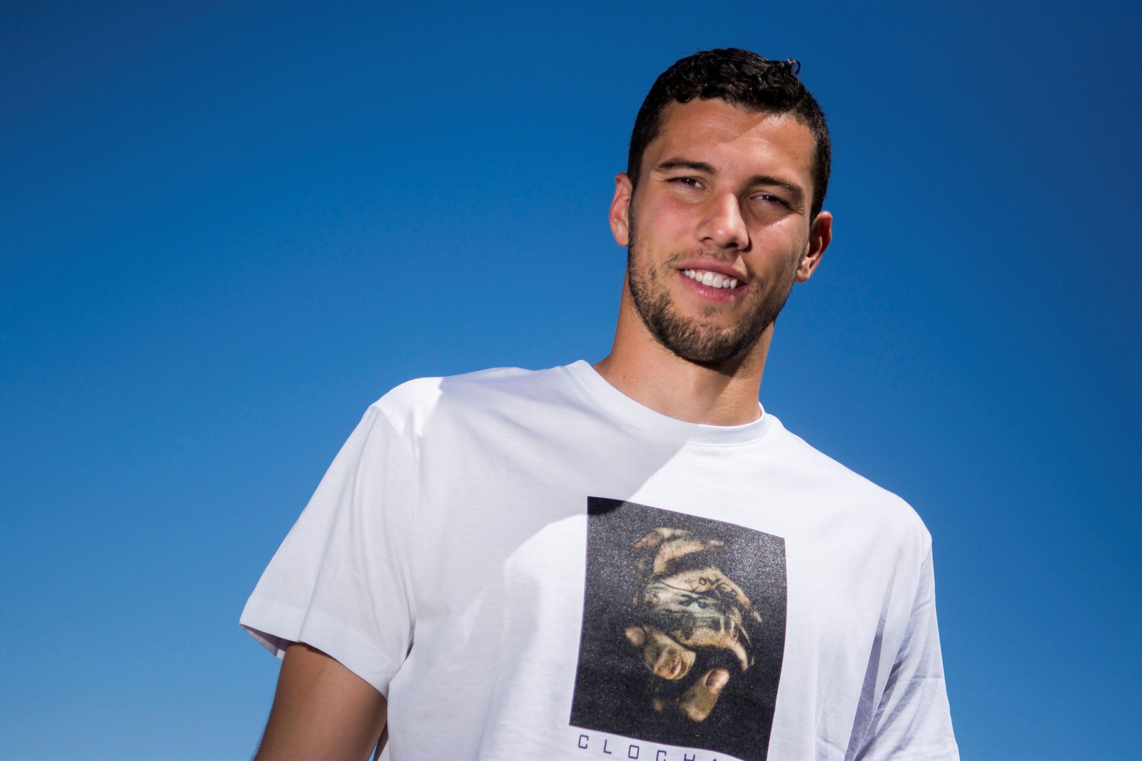 David Soria posa en la ciudad deportiva del Sevilla.