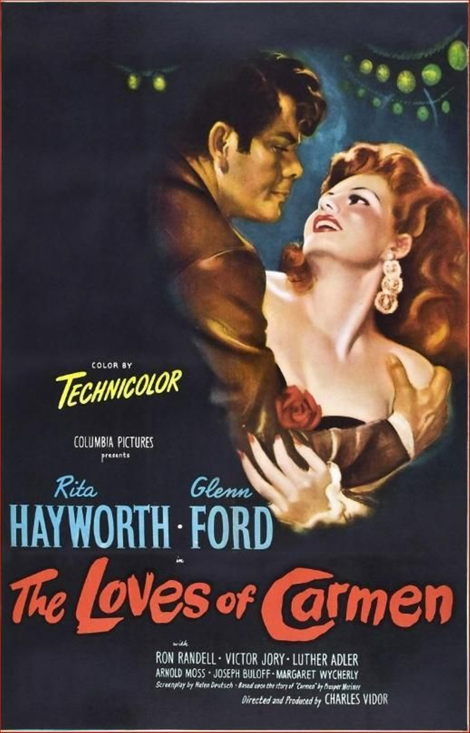 2. Cartel de la película 'Los amores de Carmen', 1948.