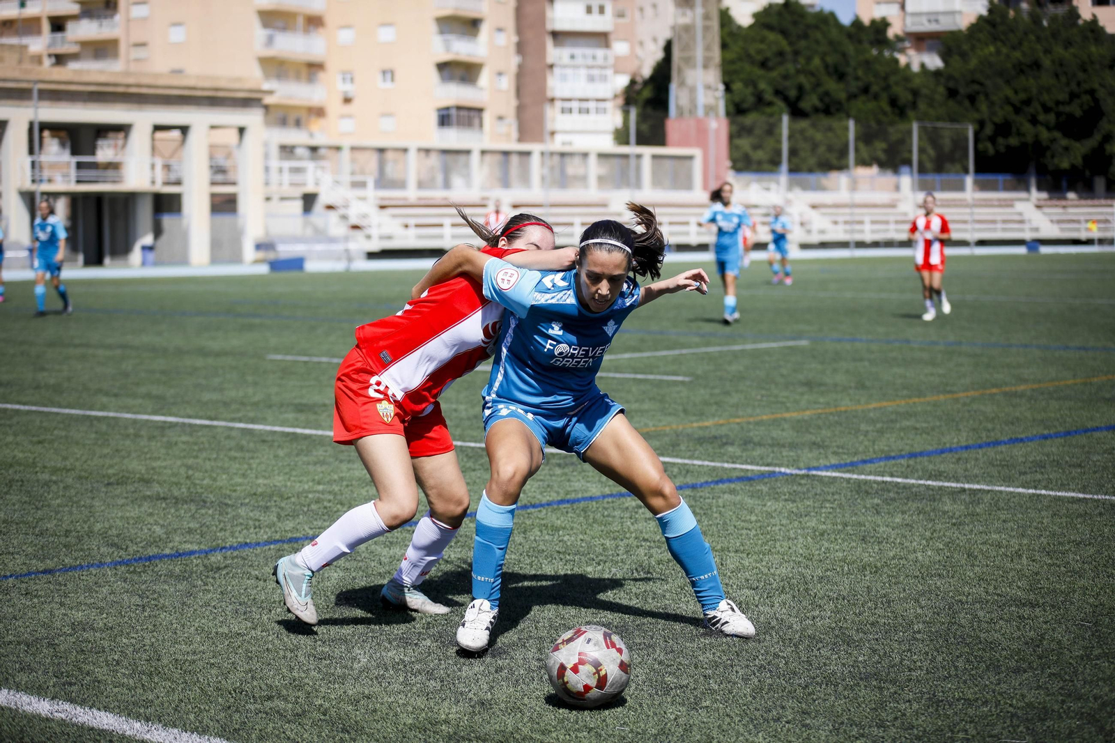Las imágenes del partido de fútbol del Almería femenino contra el Betis B