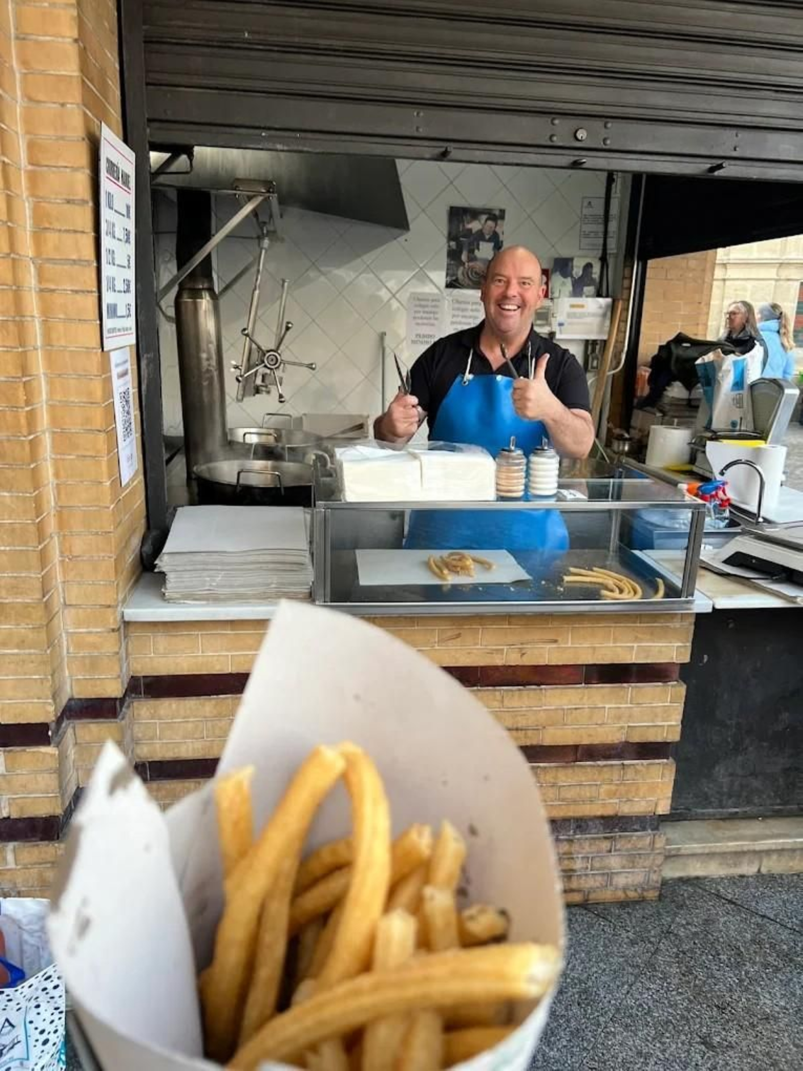 Churrería Manuel, en calle Doña Blanca. (Jerez).