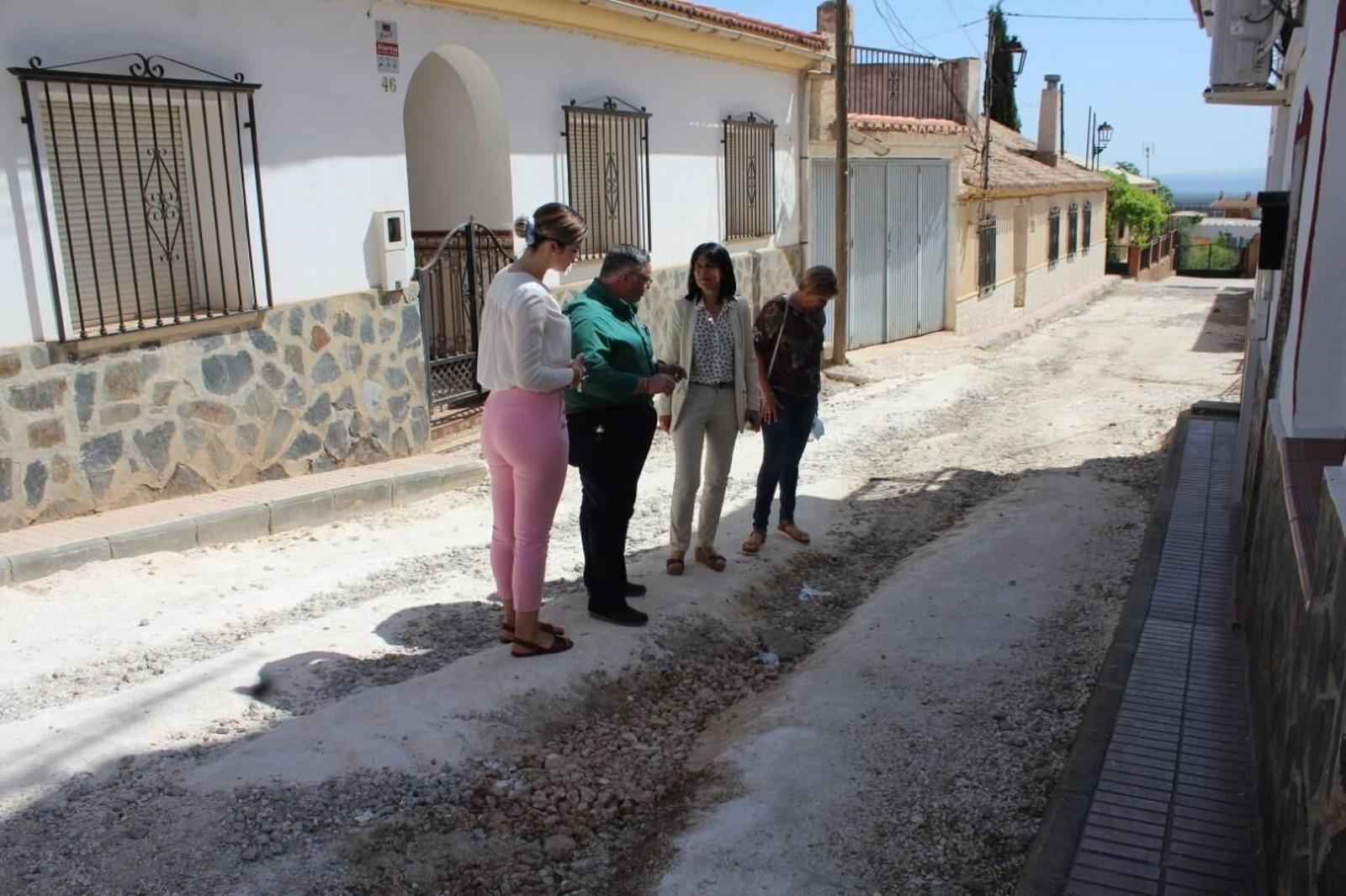 El PFEA inyecta más de 440.000 euros en Darro para el arreglo de varias calles
