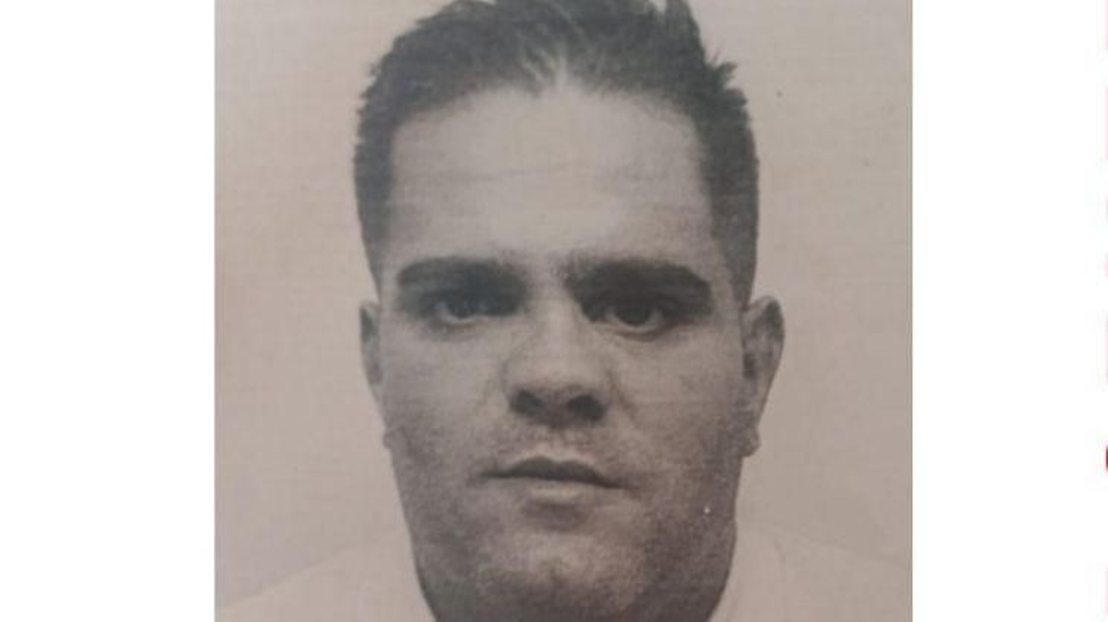 Cartel de desaparición de Manuel Iban