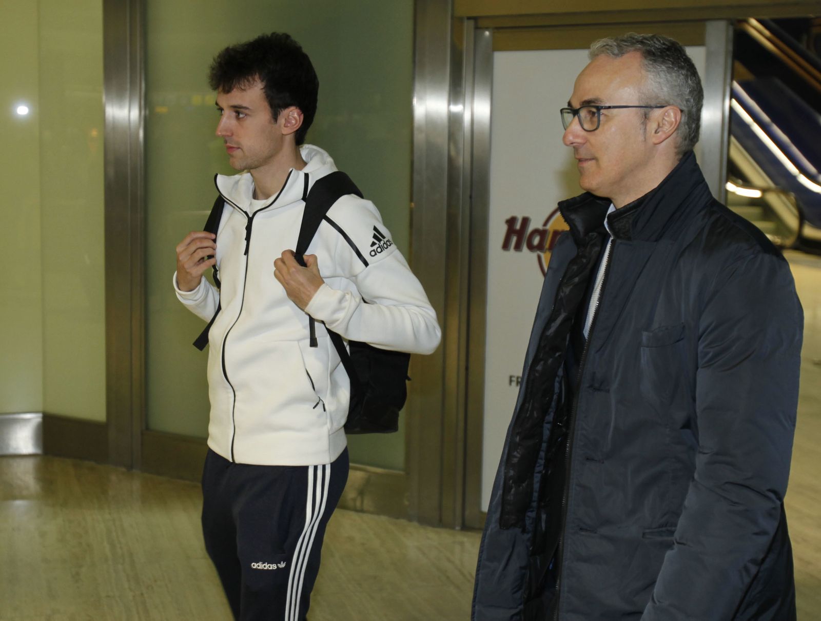 Las llegada y presentación de Rubén Pardo, en imágenes