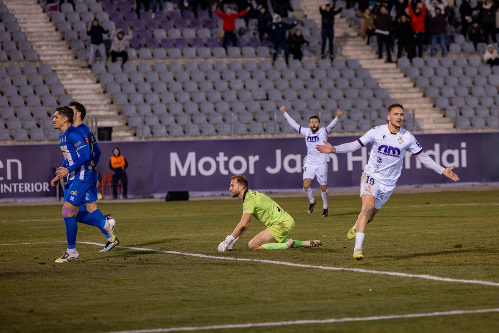 Las mejores imágenes del Real Jaén - Lorca Deportiva