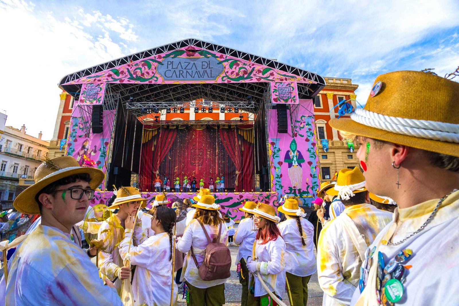 Carnaval para el público infantil en San Fernando, en imágenes