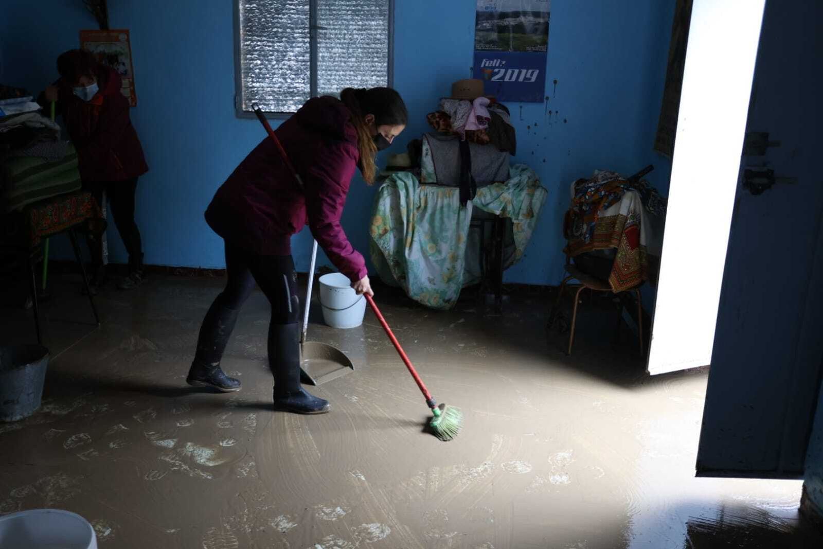 Los destrozos en Setenil tras la riada, en imágenes