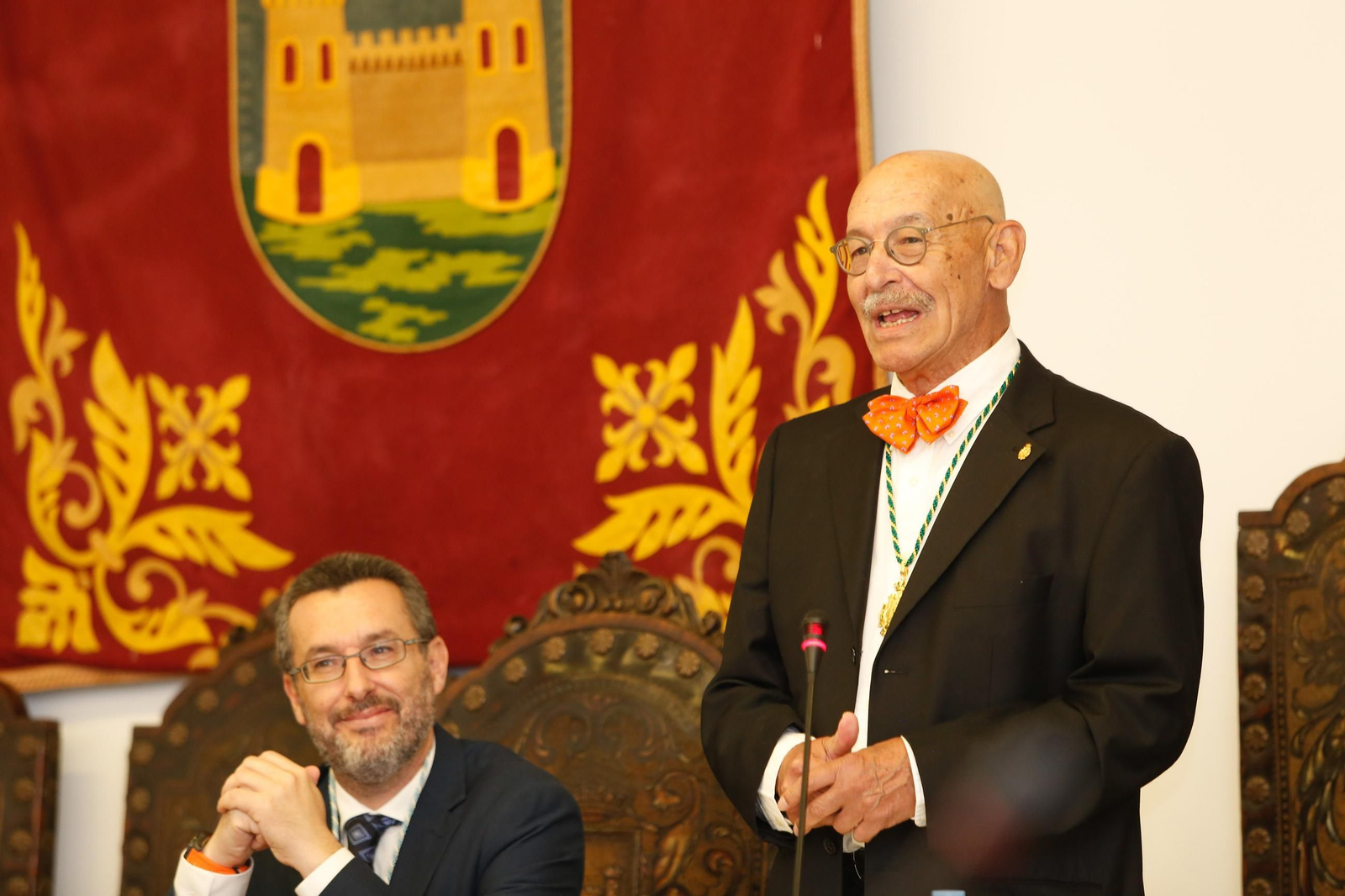 Fotos: Sylvain Marc toma posesión como académico de número en la Real Academia Provincial de Bellas Artes de Cádiz