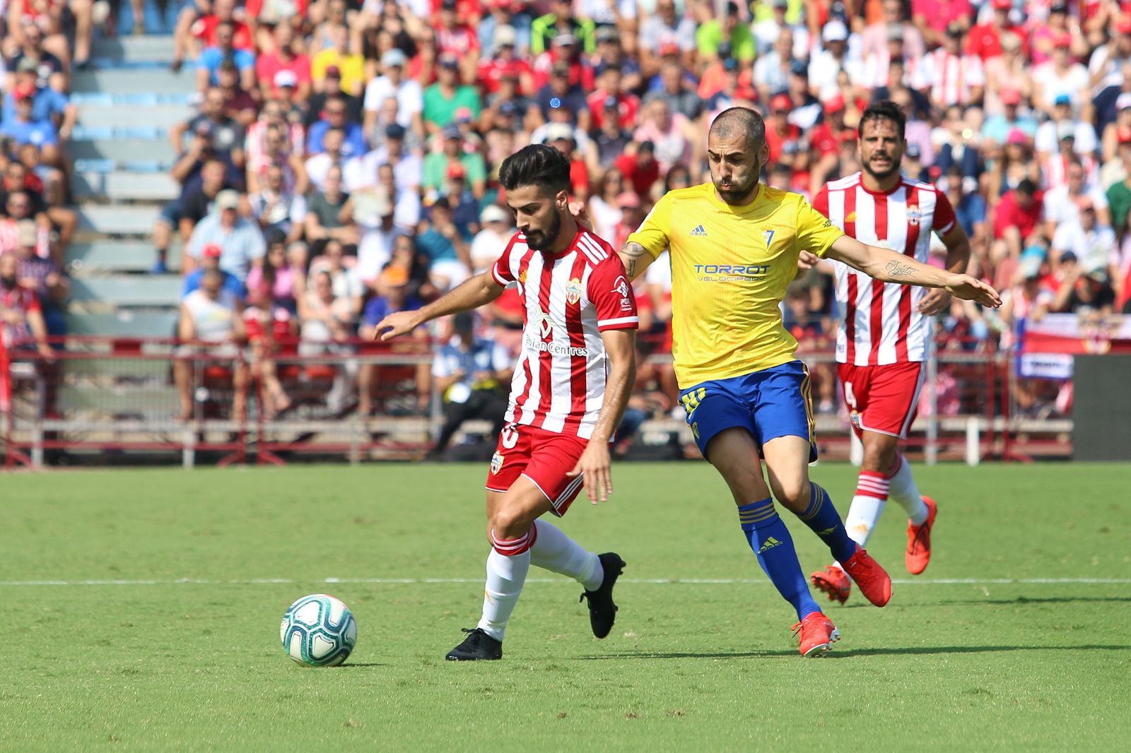 Las imágenes del UD ALMERÍA-CÁDIZ CF