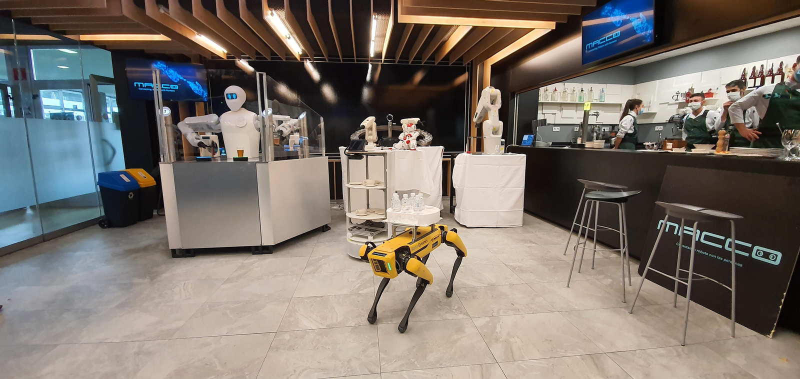 Todos las soluciones robóticas que desarrolla Macco Robotics.