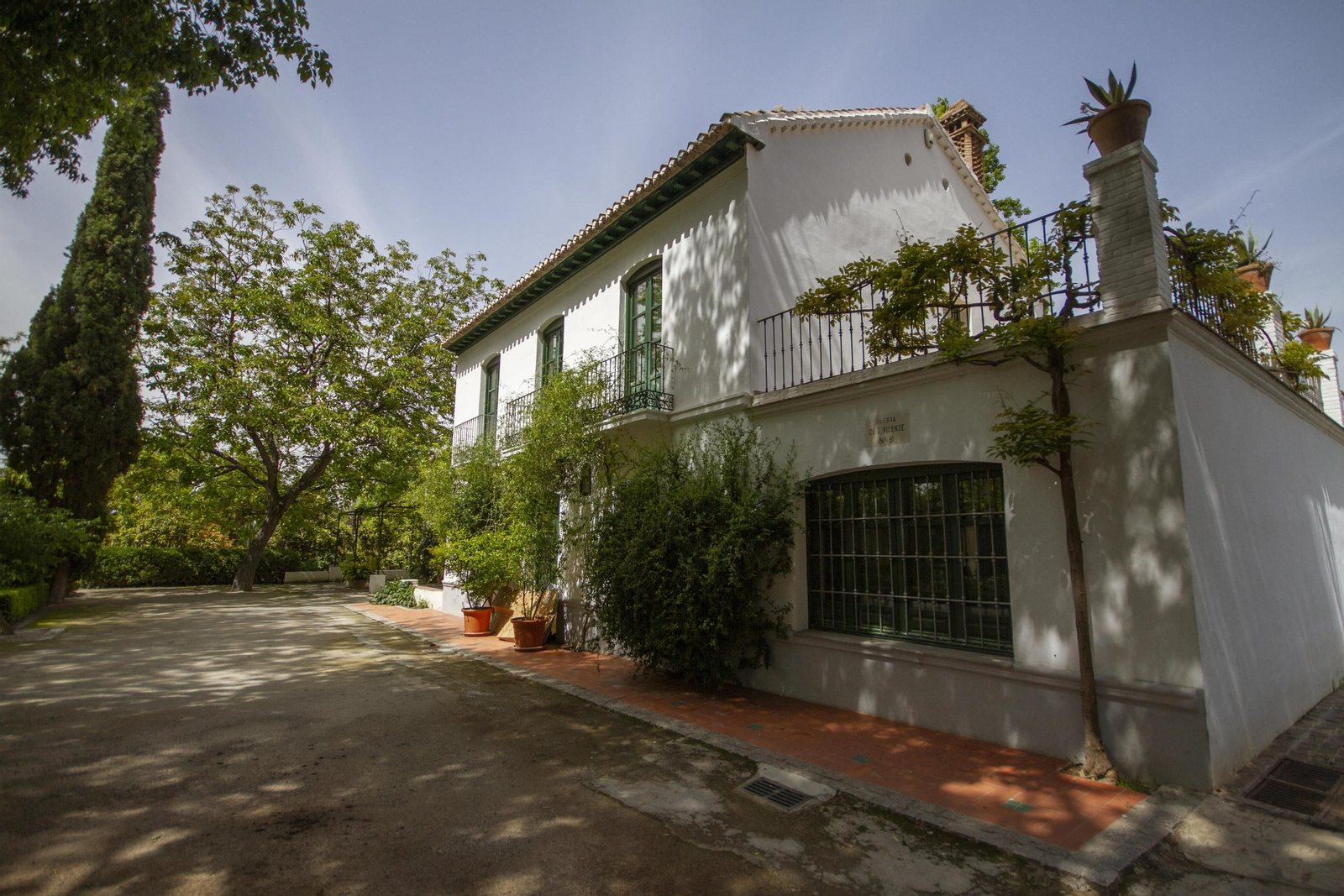 Uno de los lugares turísticos de Granada, la Huerta de San Vicente