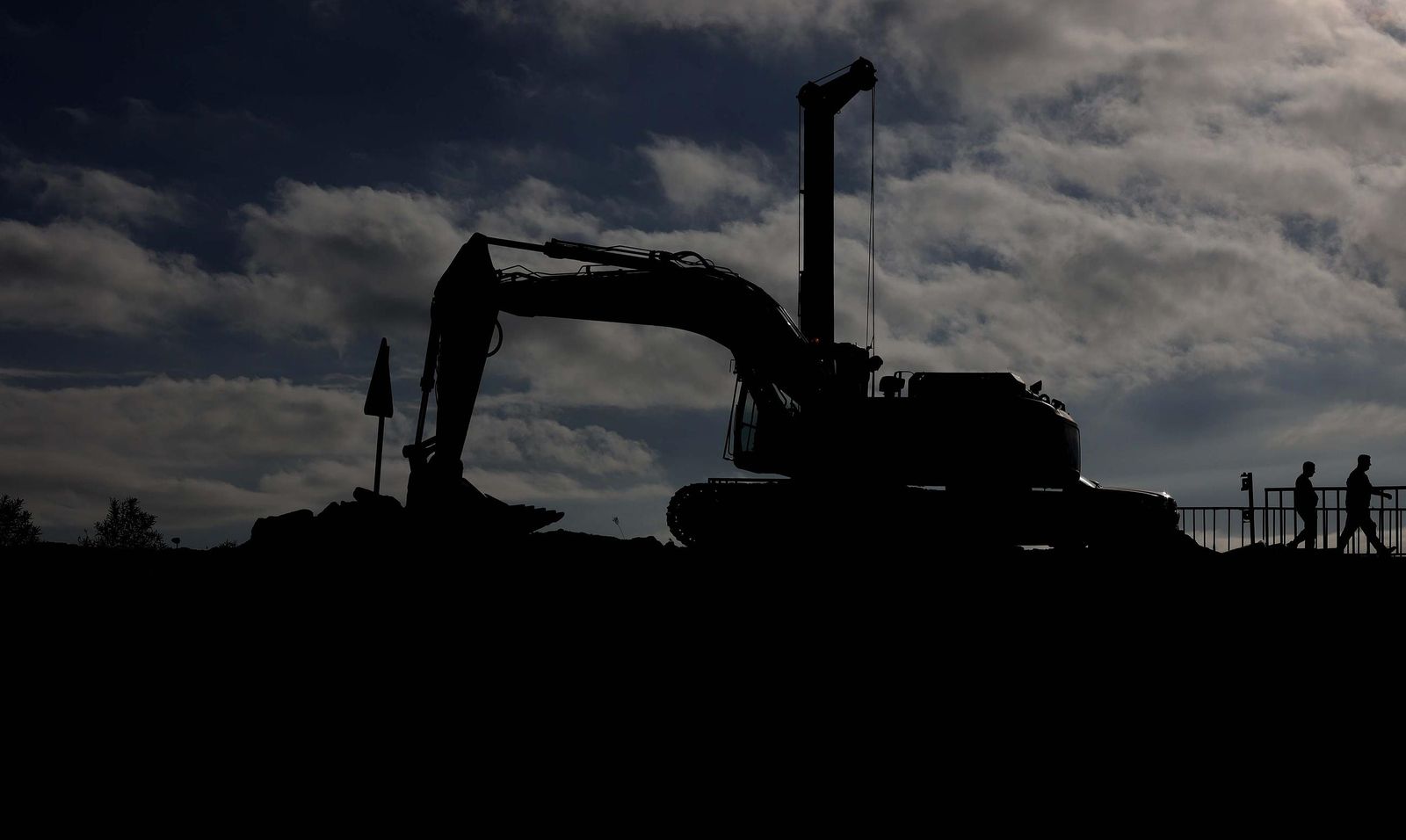 Fotos de la demolición del puente de Los Pastores en Algeciras
