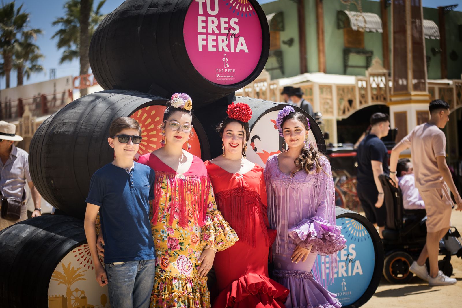 Búscate en las fotos del sábado en la Feria de Jerez