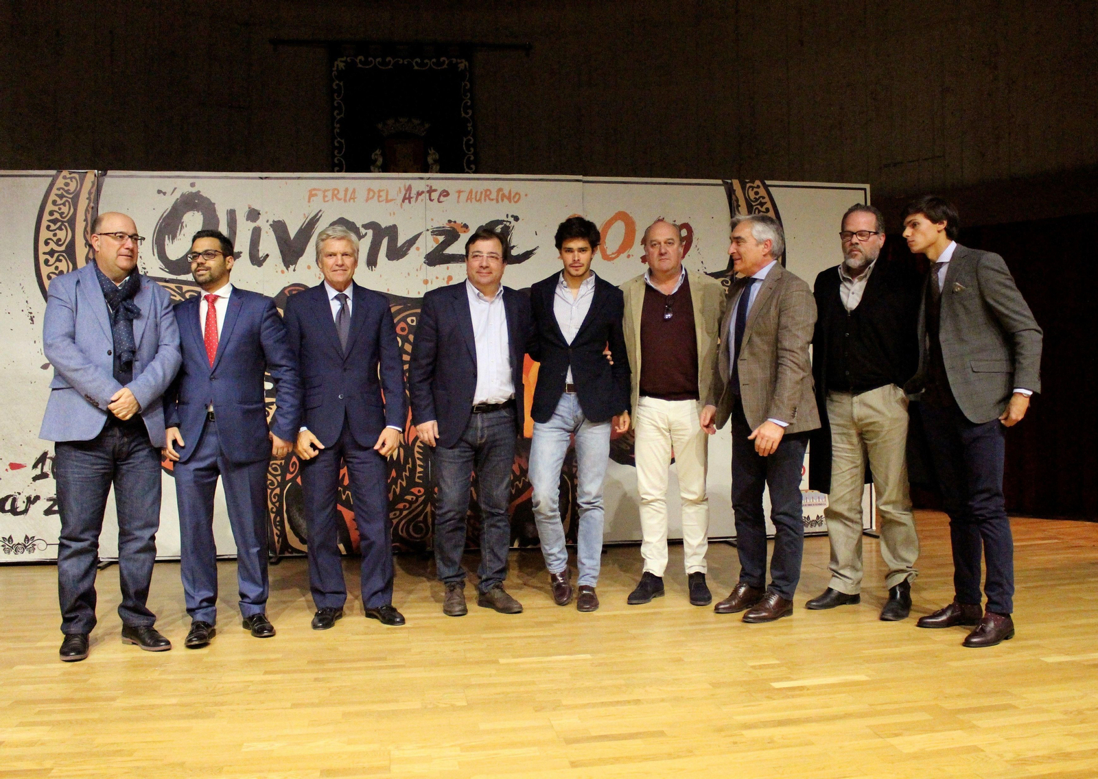 Presentación de los carteles de la Feria de Olivenza 2019.
