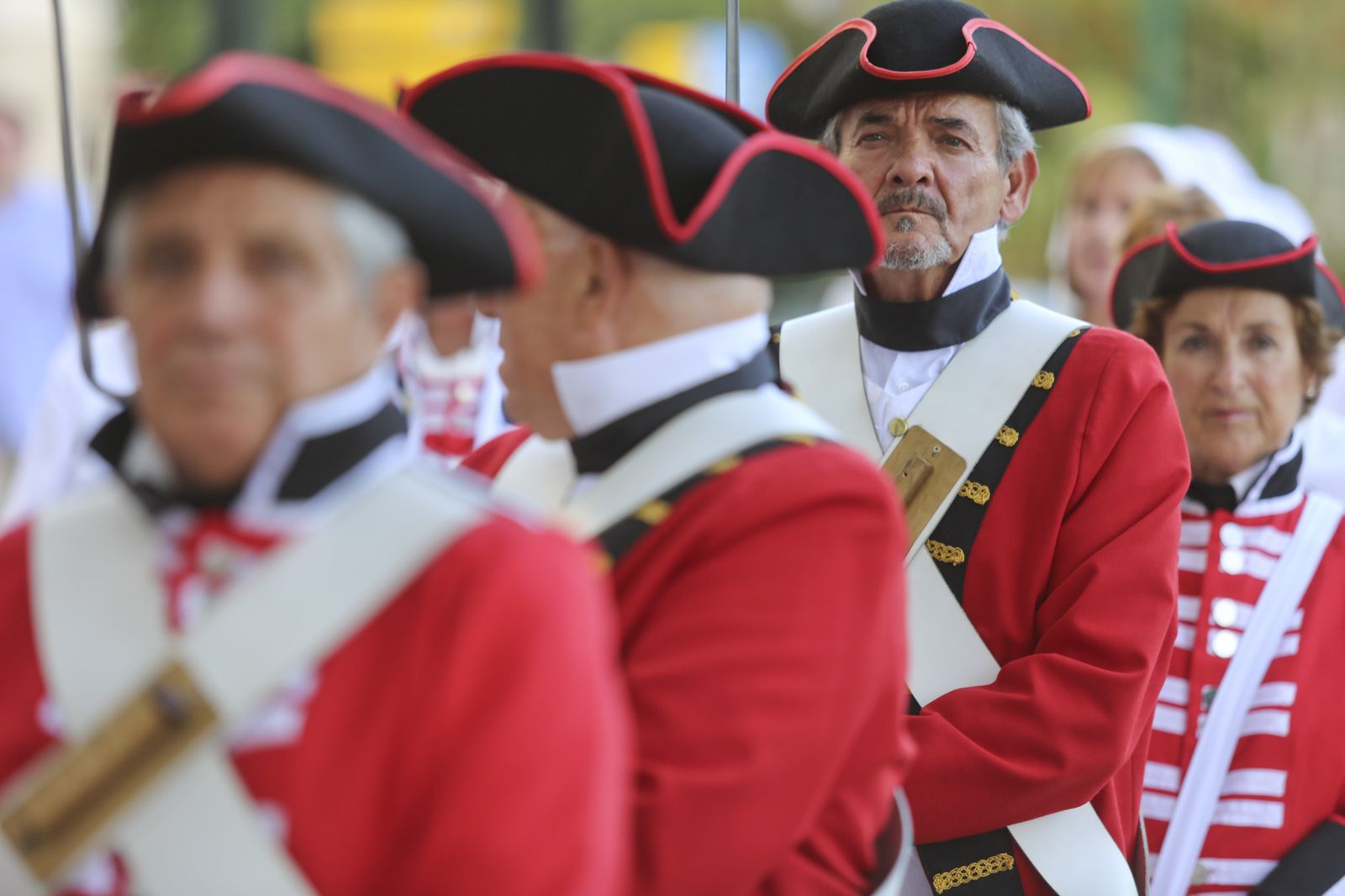 Las fotos del desfile en Málaga en recuerdo a Bernardo de Gálvez