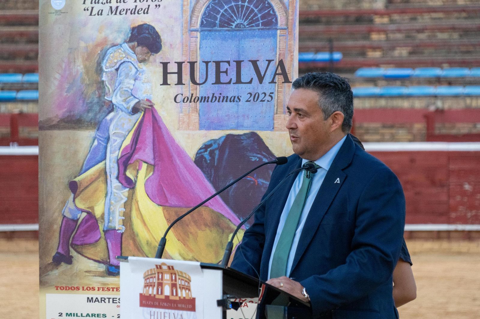 Imágenes de la presentación oficial de la Feria Taurina de Colombinas 2025.