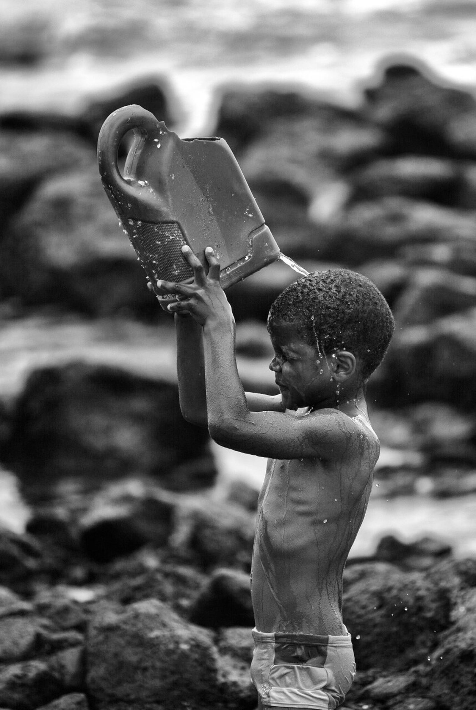 'Disfrutando del agua', fotografía ganadora del PhotoAquae 19