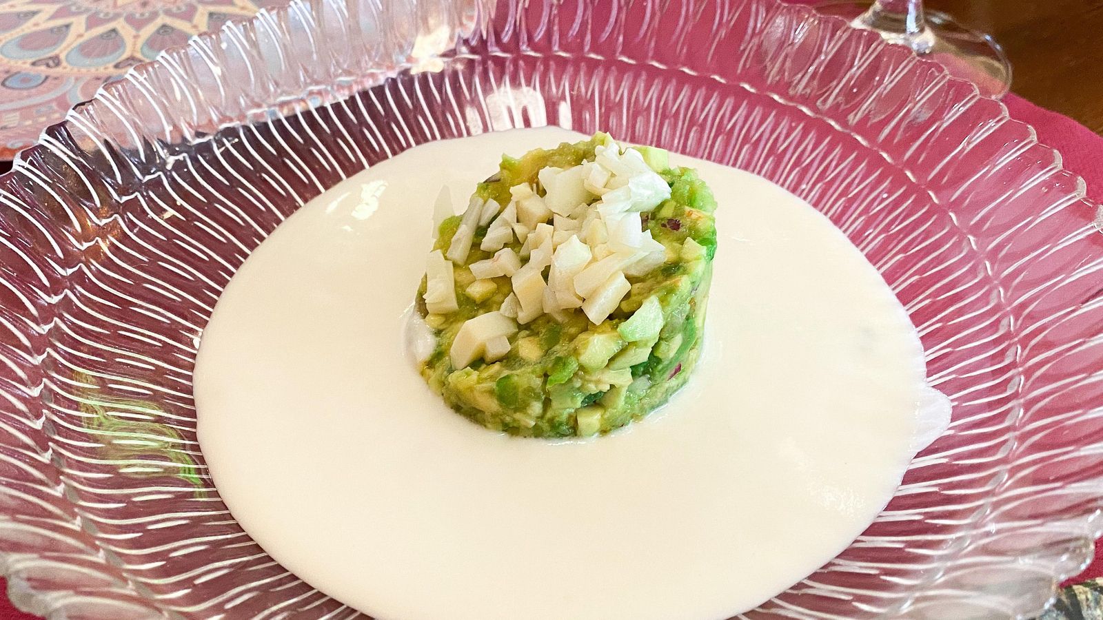 Ajoblanco de esárragos