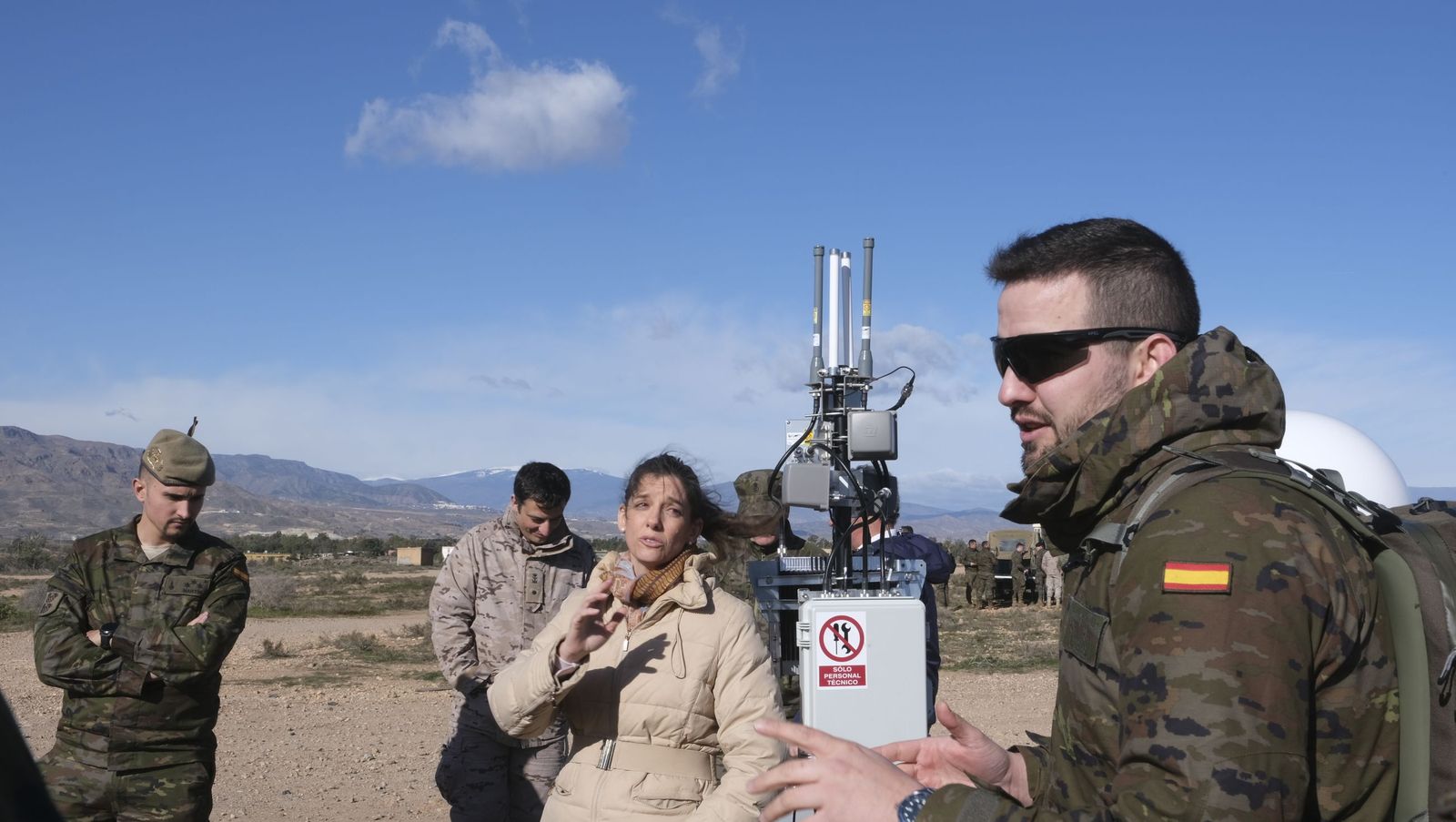 En imágenes: así entrena La Legión para combatir contra los drones