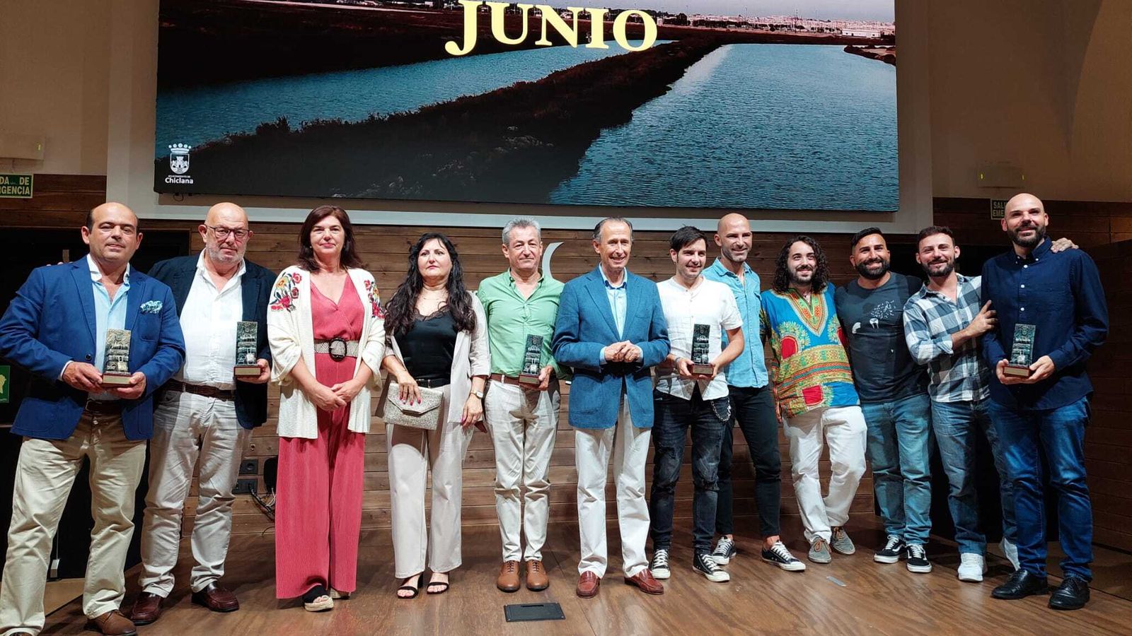 Entrega de premios Destino Chiclana, en el Centro del Vino y la Sal.